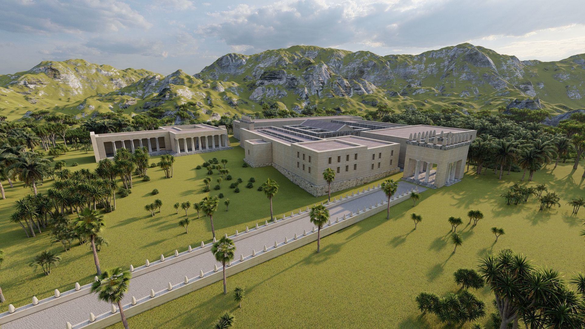 Parthenon-Historical Greek Temple 3D model_1