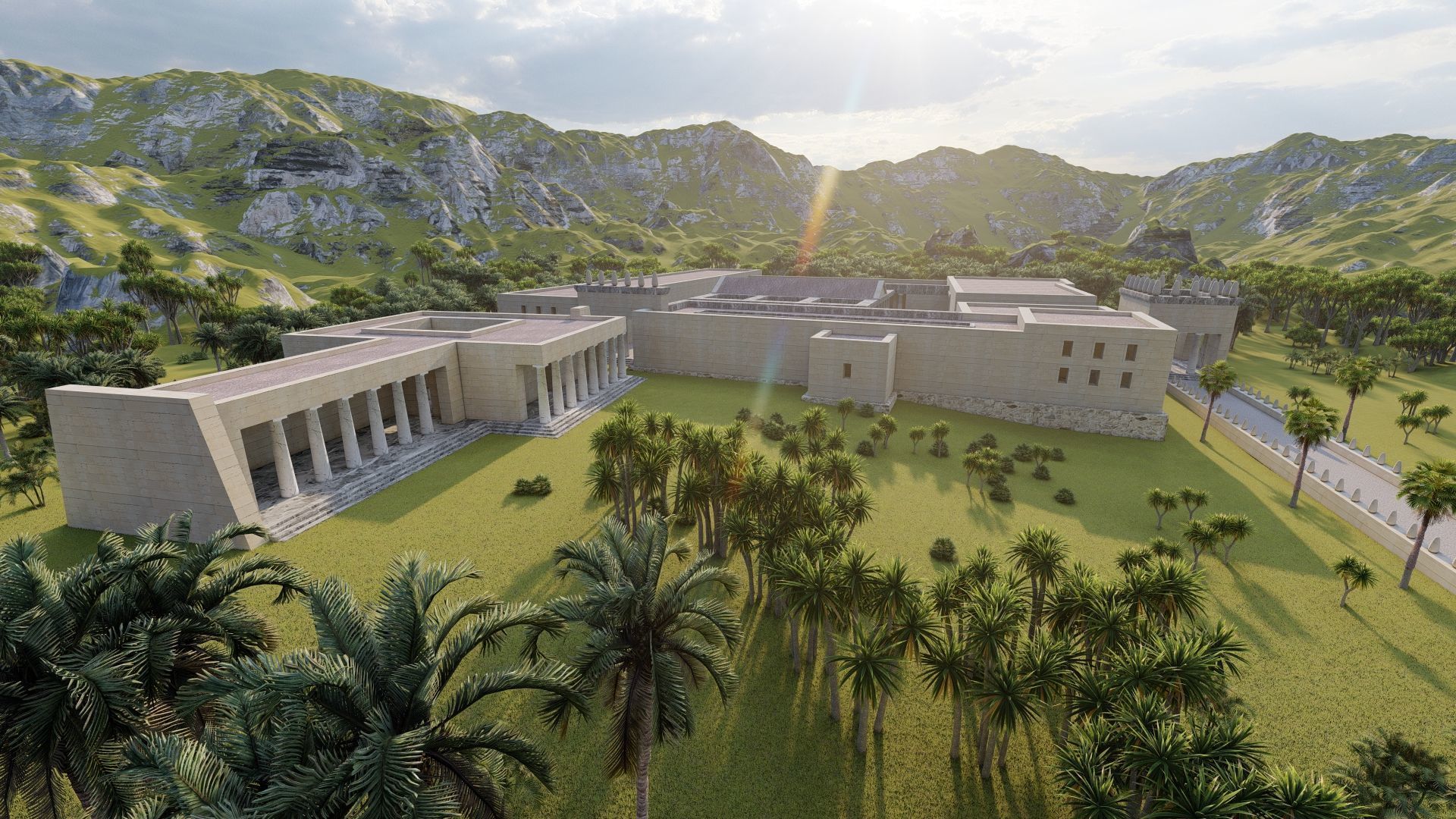 Parthenon-Historical Greek Temple 3D model_2