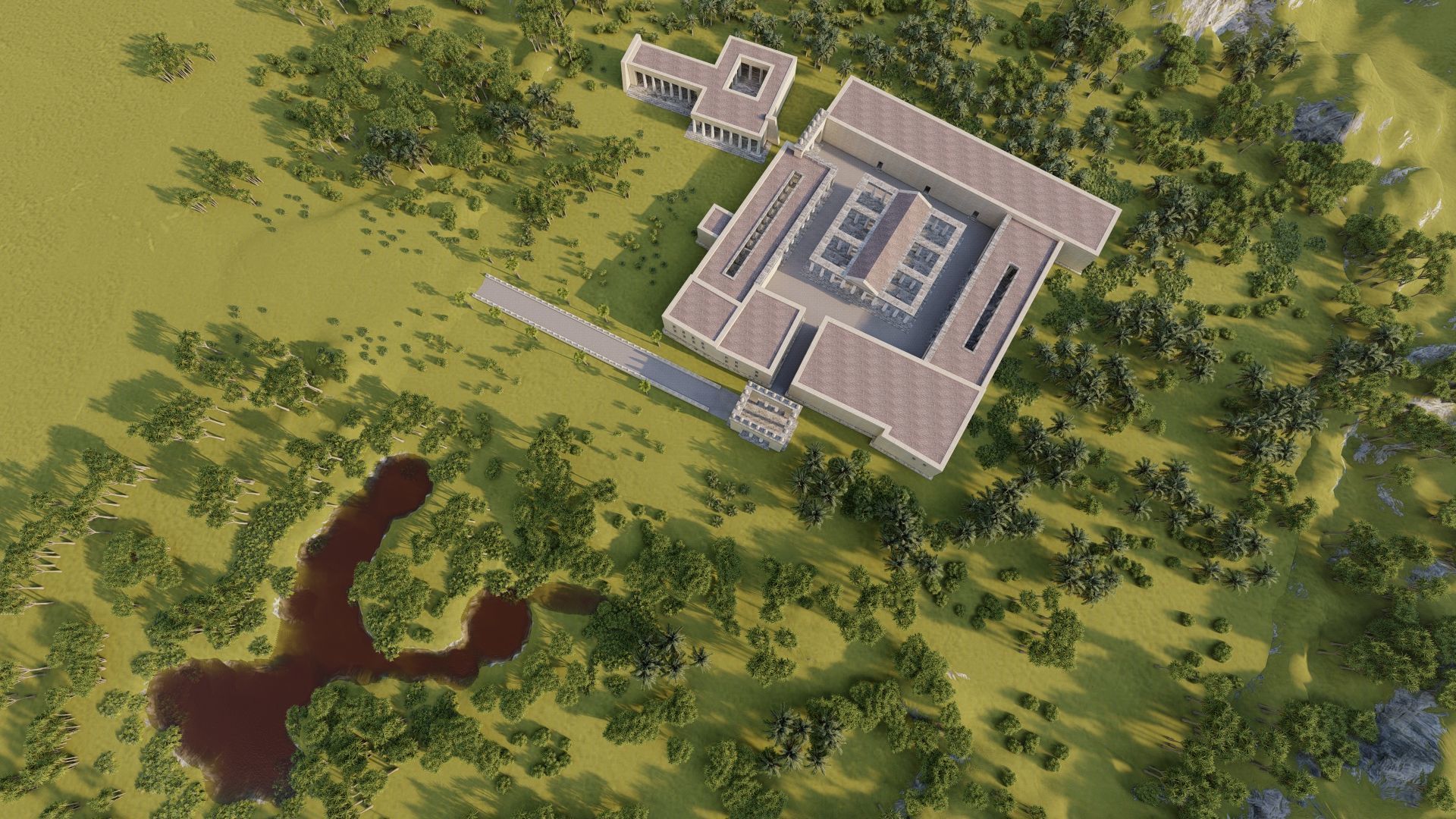 Parthenon-Historical Greek Temple 3D model_10