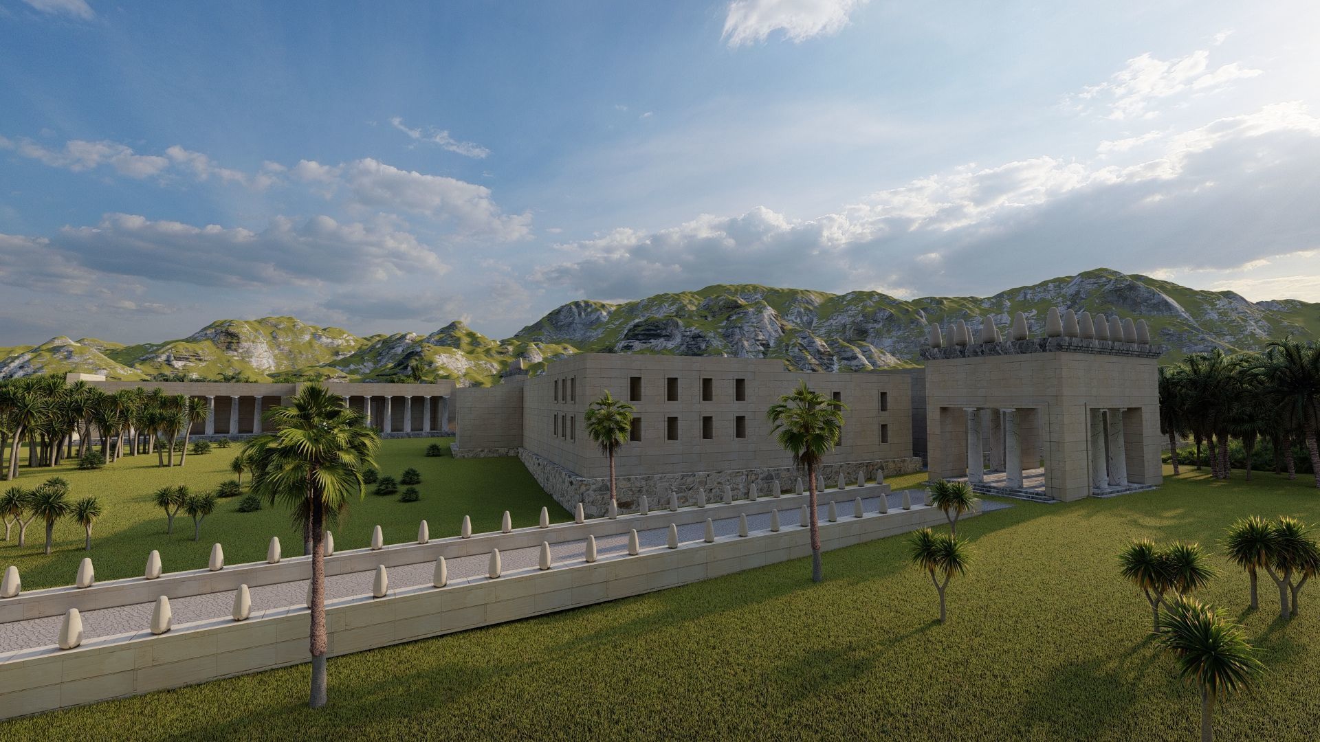 Parthenon-Historical Greek Temple 3D model_6