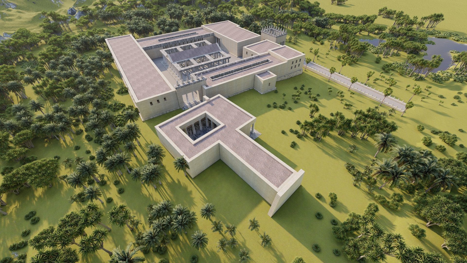 Parthenon-Historical Greek Temple 3D model_5