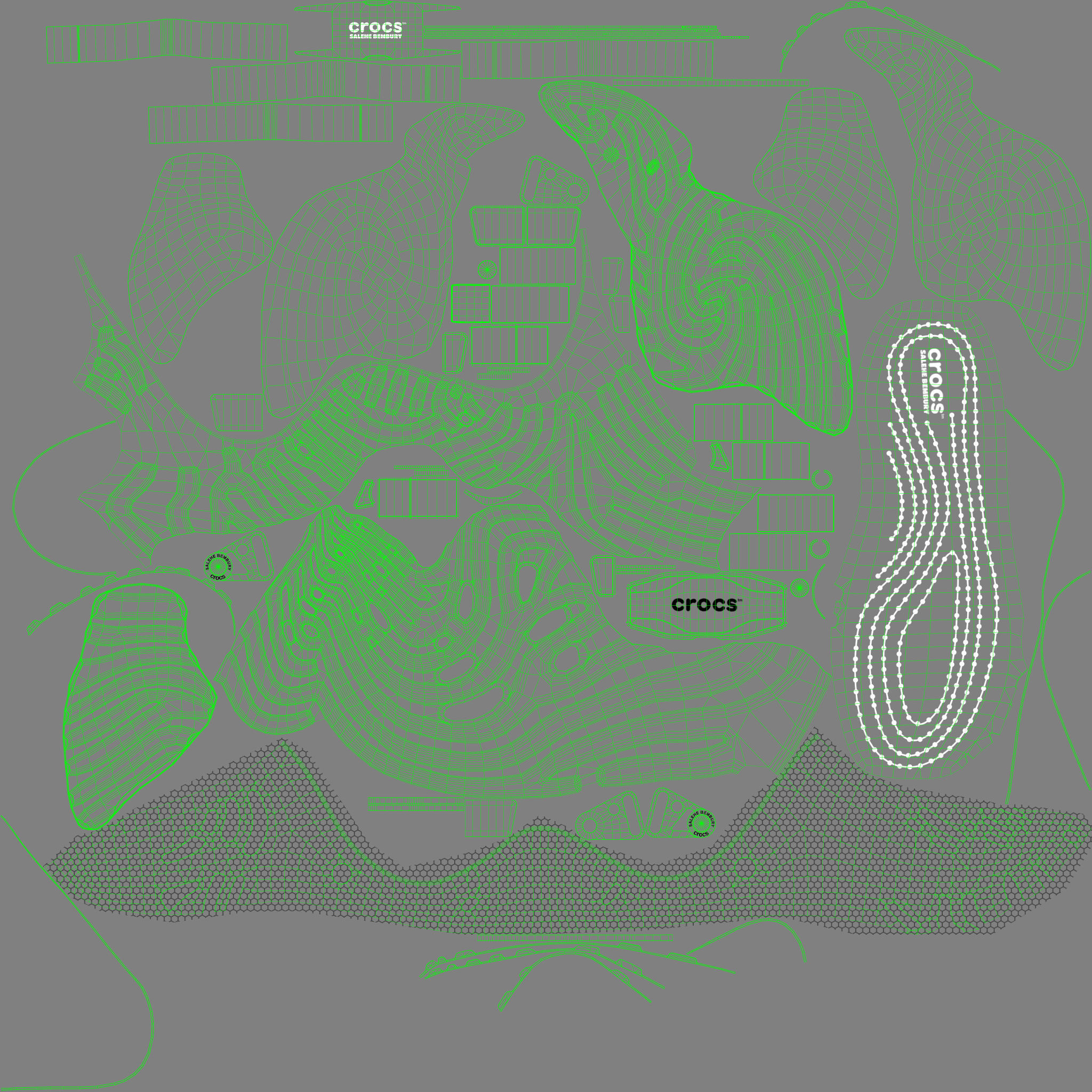 Crocs Pollex Clog Brown 3D model_19