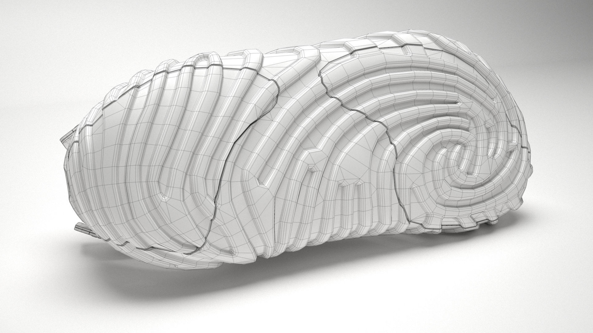 Crocs Pollex Clog Brown 3D model_16