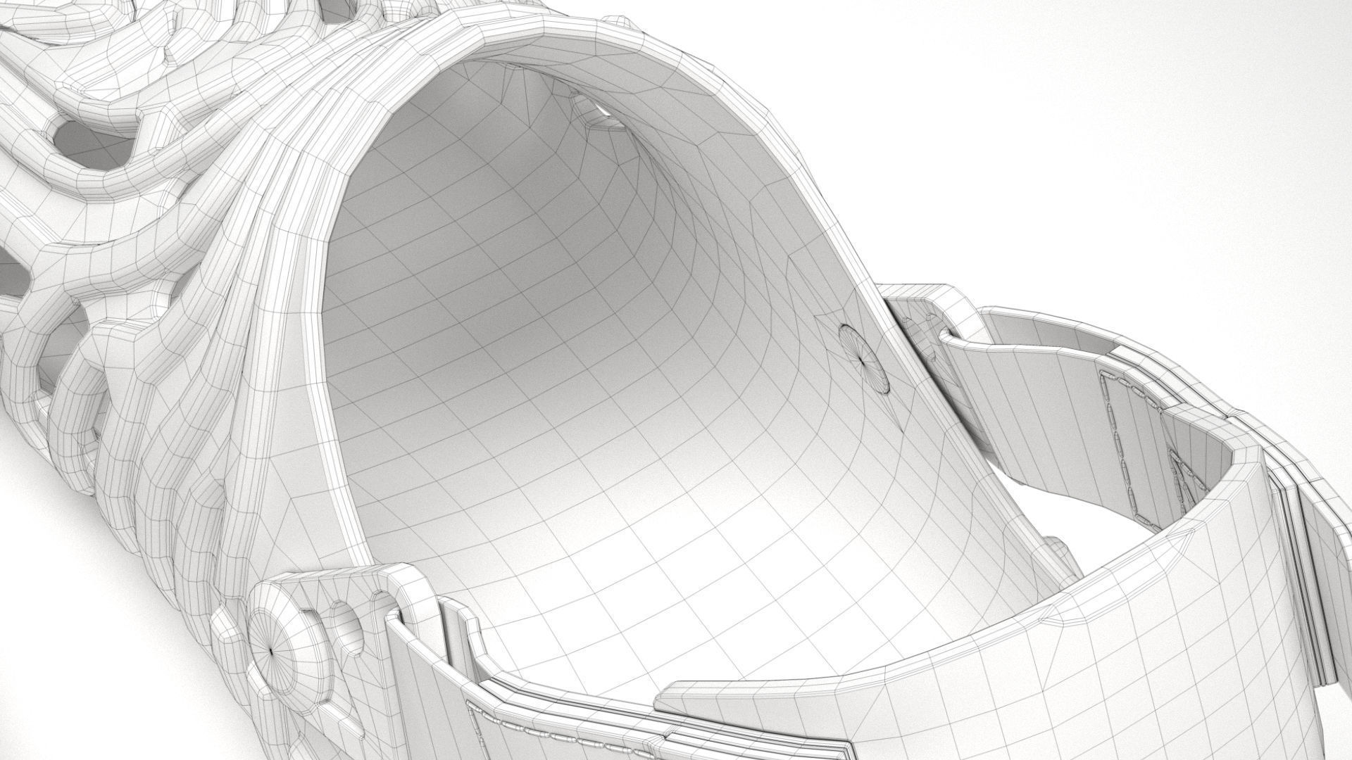 Crocs Pollex Clog Brown 3D model_17