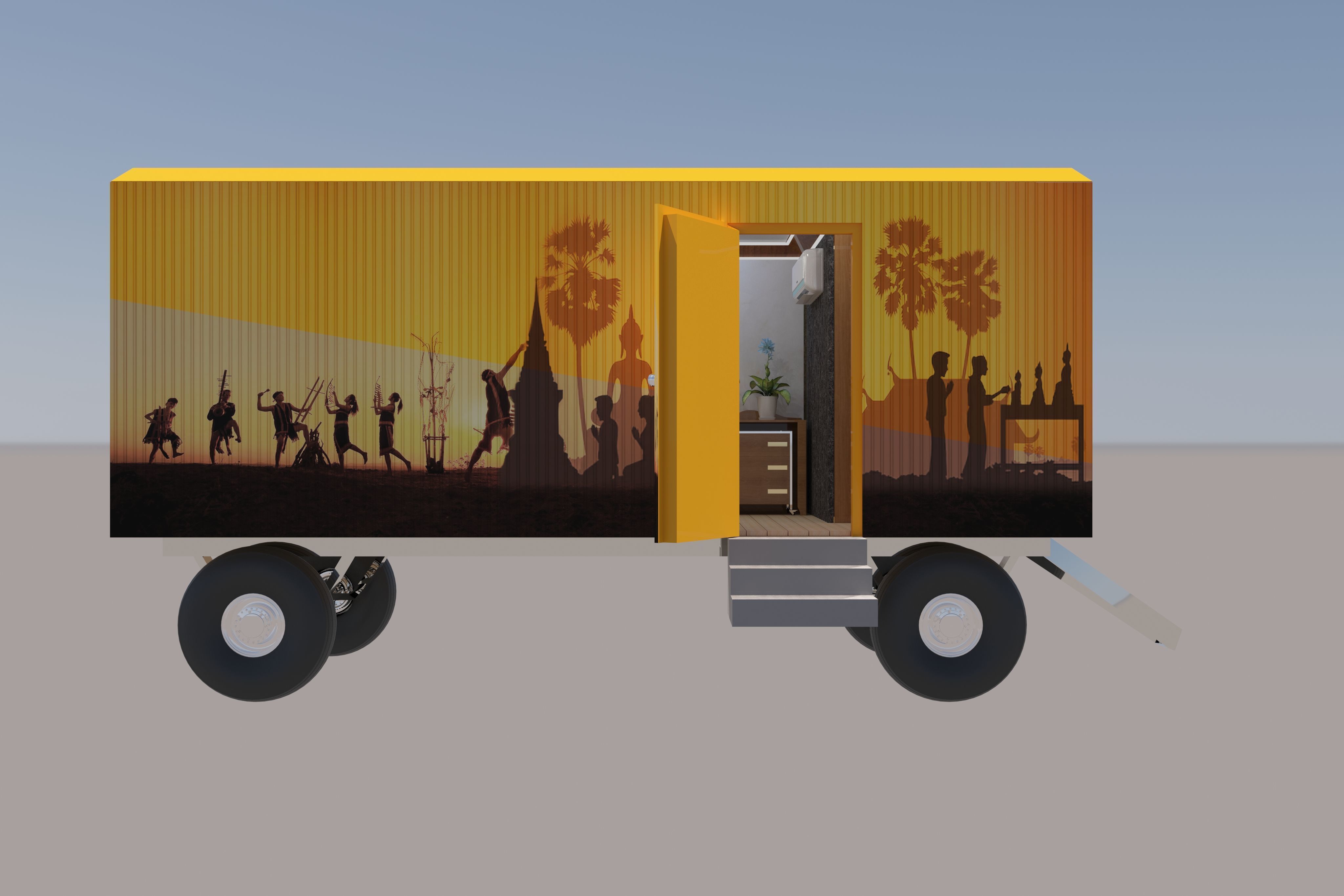 VANITY VAN 3D MODEL 3D model_1