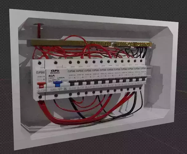 Circuit Board Free 3D model