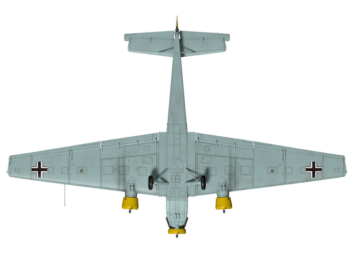 Junkers Ju52 3D model_11