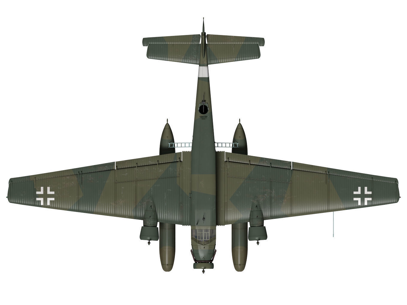 Junkers Ju52 3D model_10