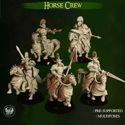 High Elves - Horse Crew