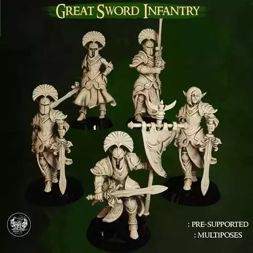 Great Sword Infantry - High Elves