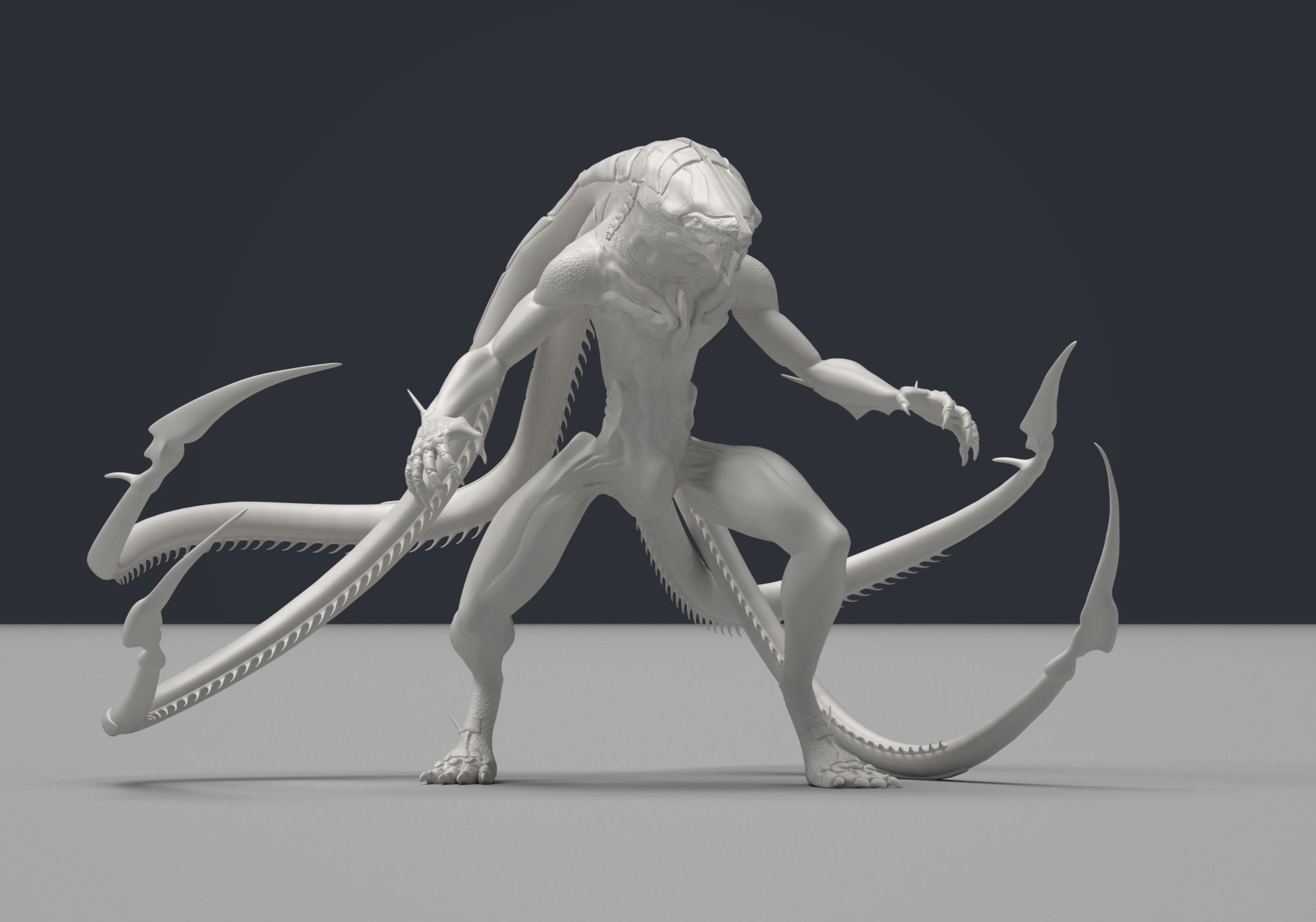 Khanivore - Love Death and Robots 3D print model_2