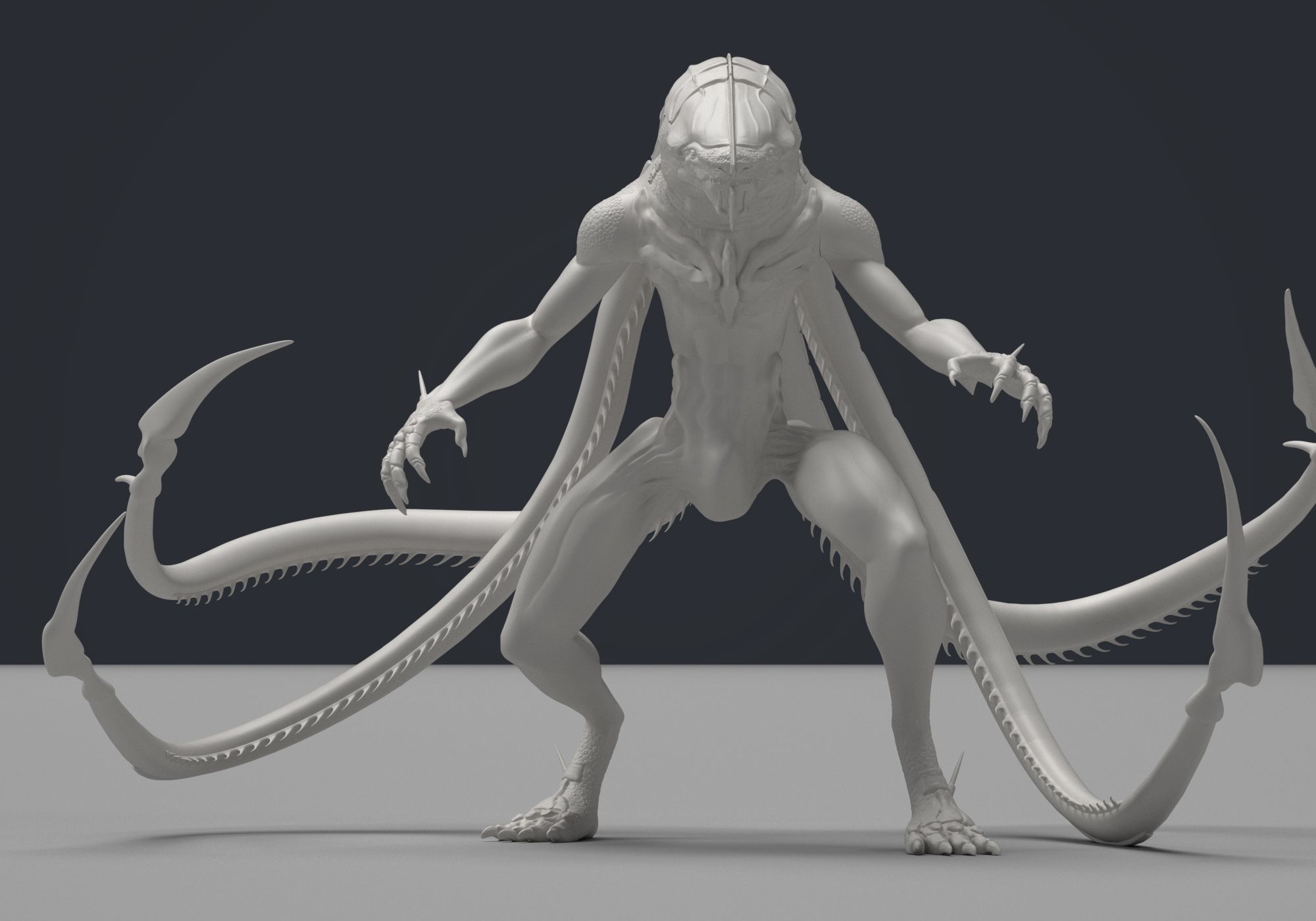 Khanivore - Love Death and Robots 3D print model_7