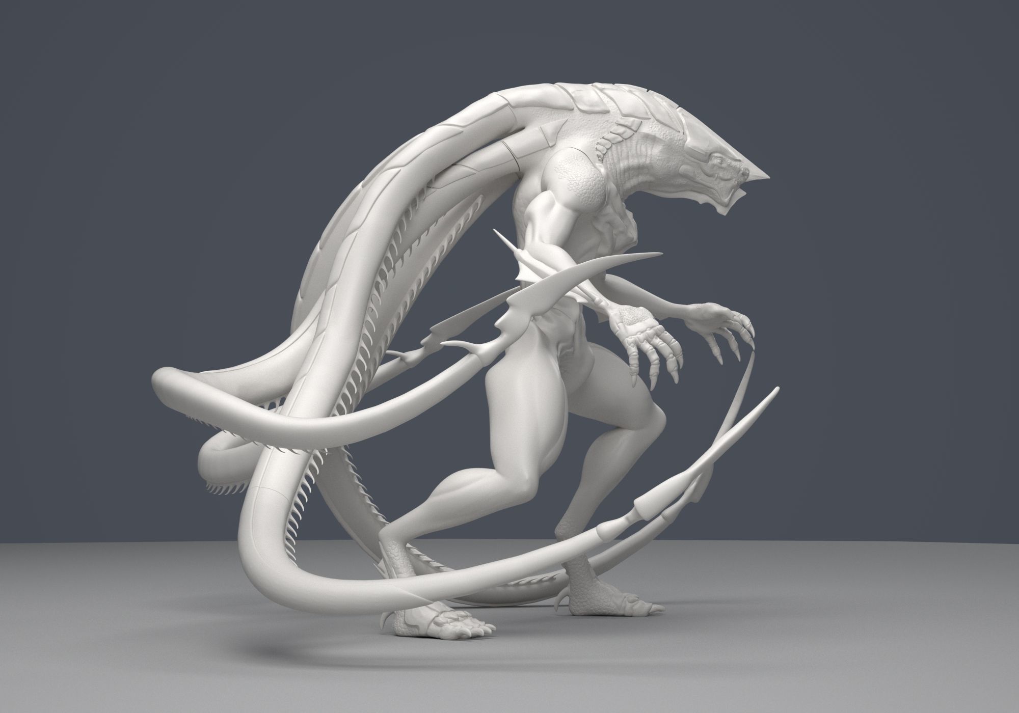 Khanivore - Love Death and Robots 3D print model_11