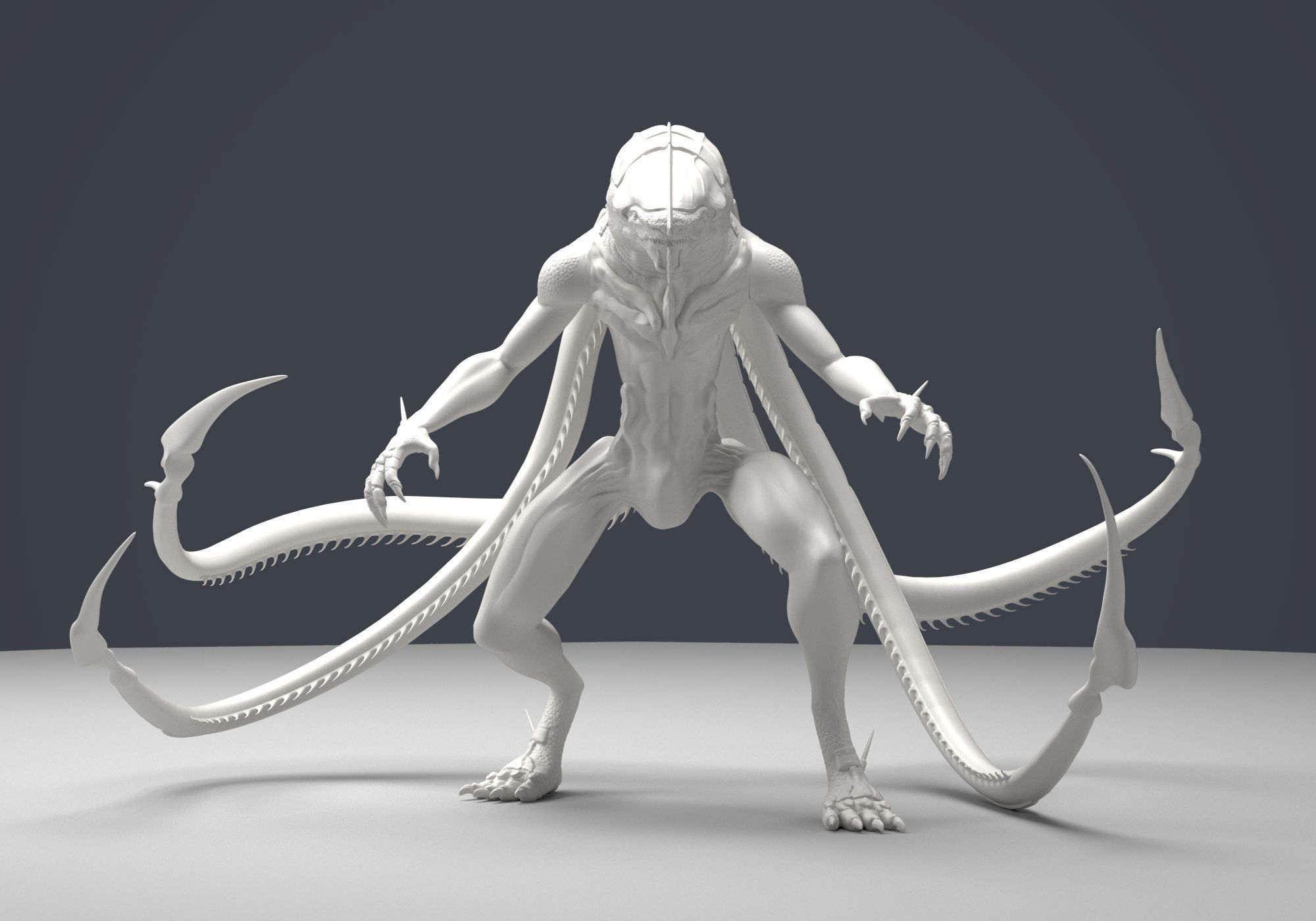 Khanivore - Love Death and Robots 3D print model_1