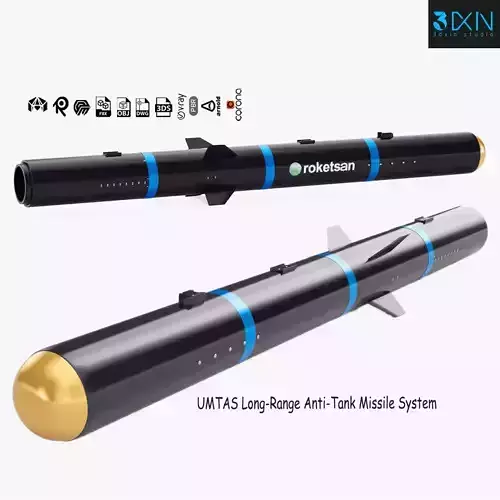 Umtas Long-Range Anti-Tank Missile Roketsan