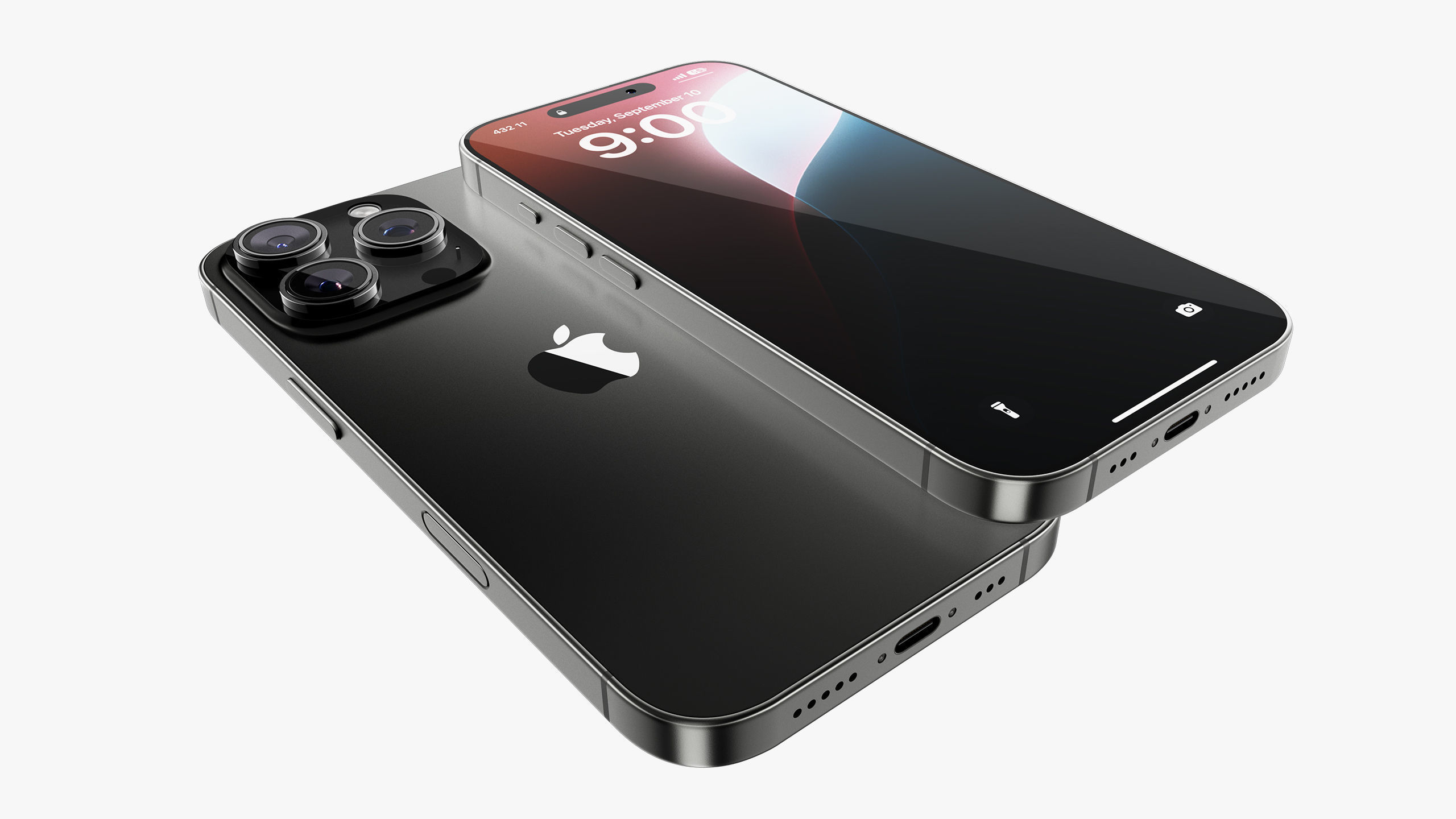 Apple iPhone 16 Pro  - Pro Max Black Titanium 3D model_32
