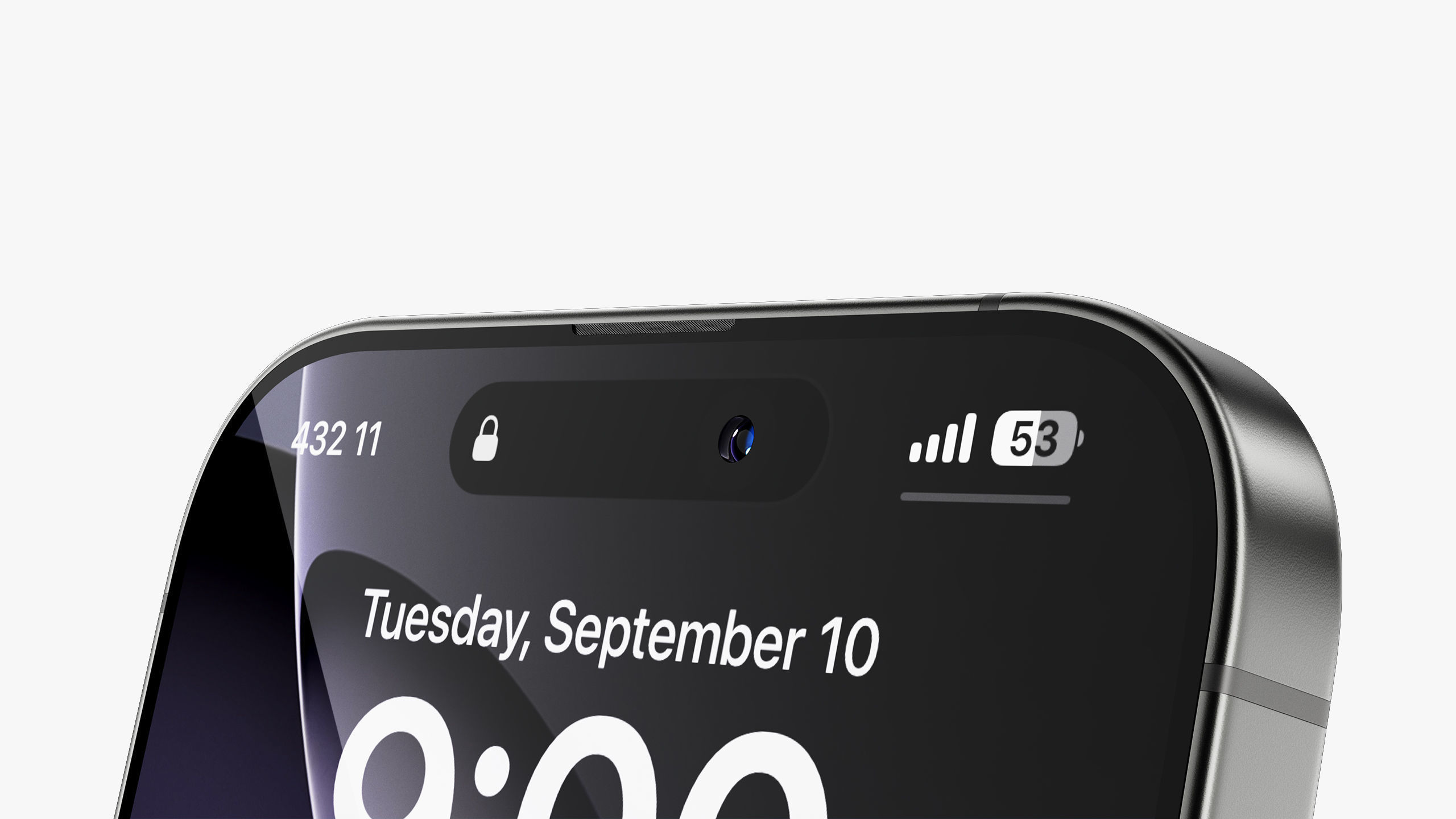 Apple iPhone 16 Pro  - Pro Max Black Titanium 3D model_14