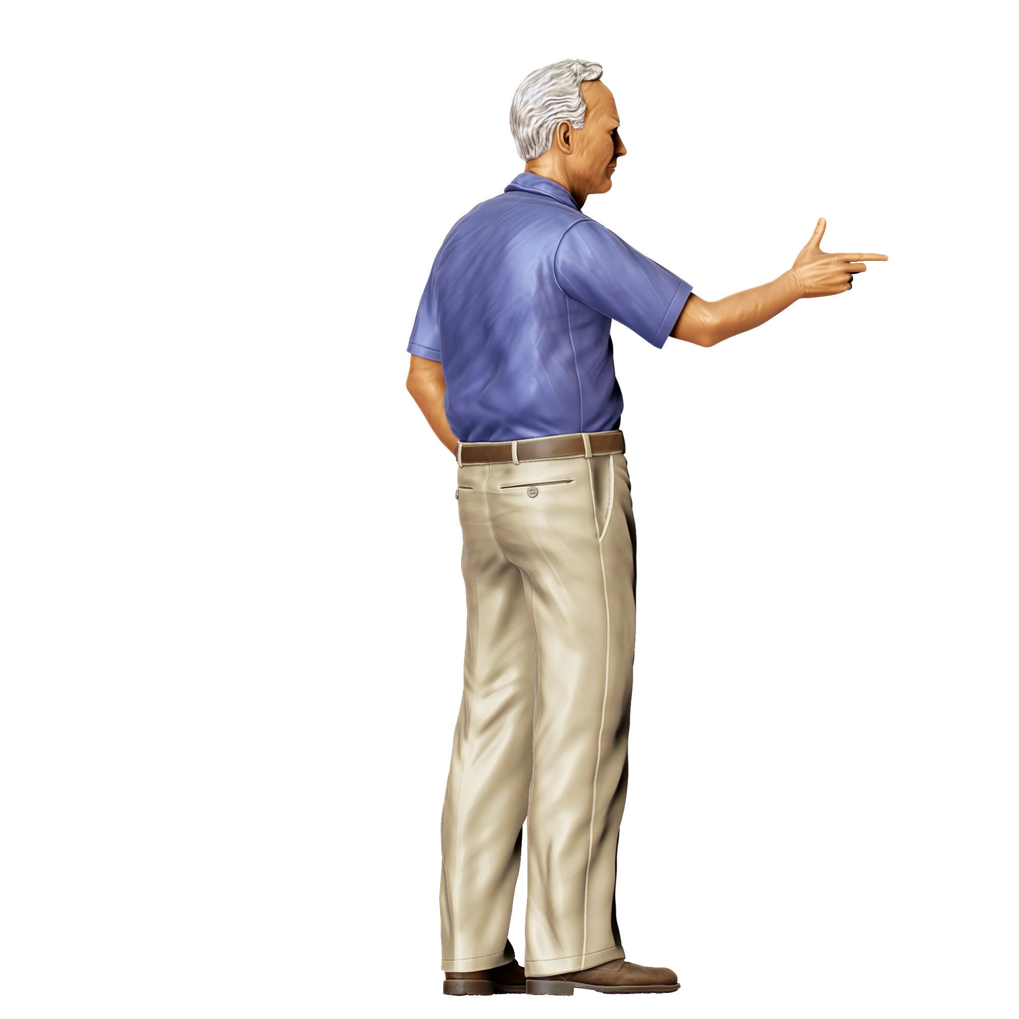 Gran Torino Walt Kowalski 3D print model_7