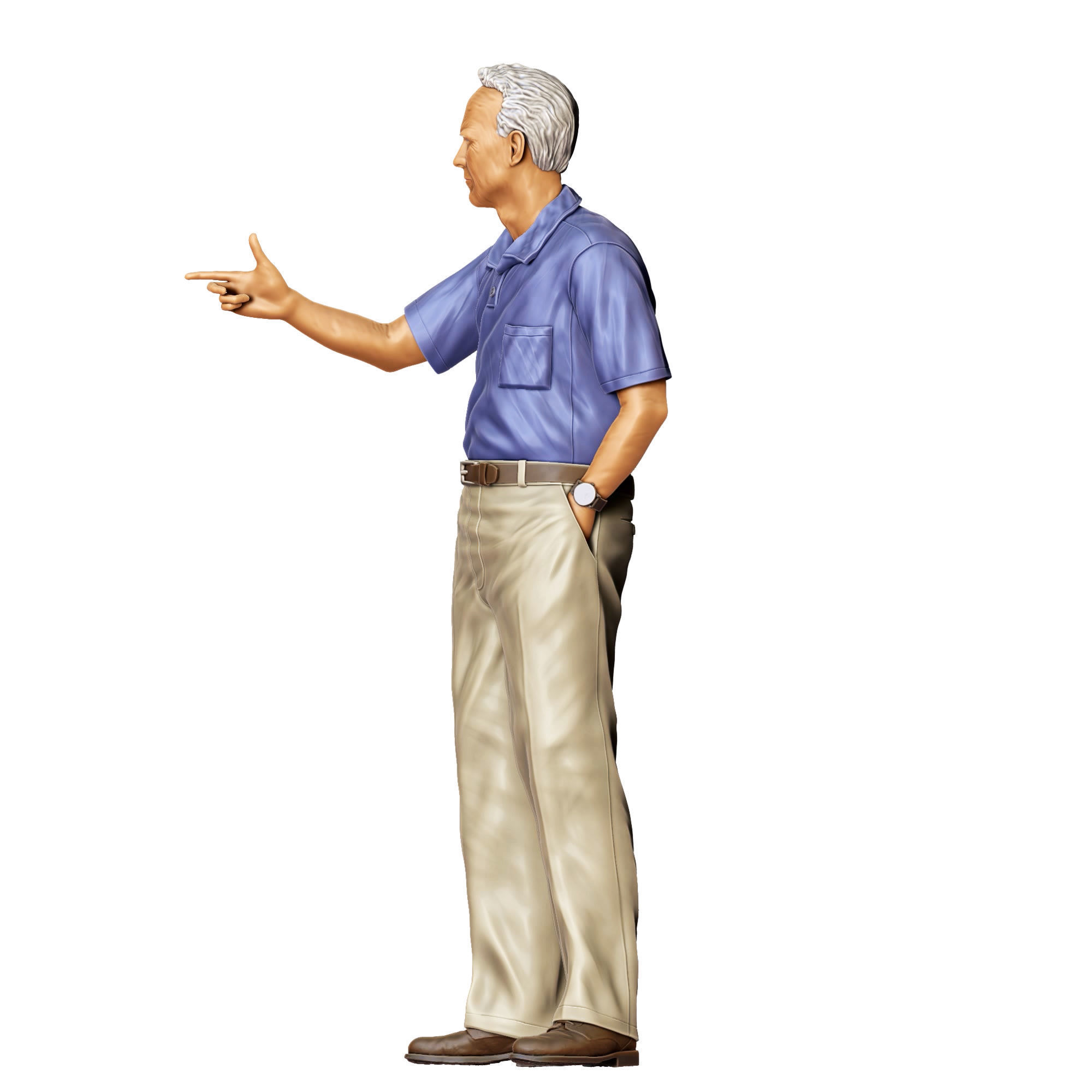 Gran Torino Walt Kowalski 3D print model_18