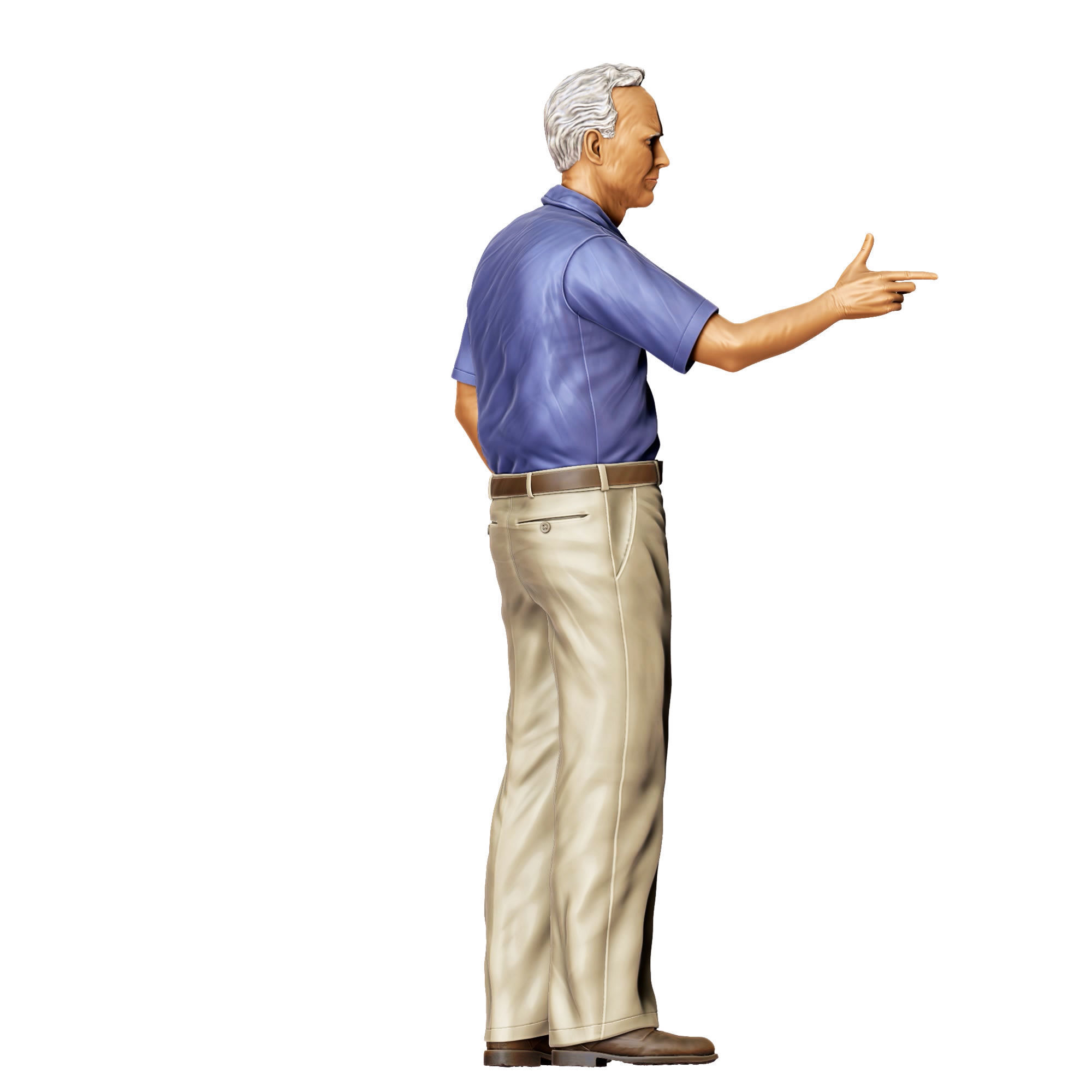 Gran Torino Walt Kowalski 3D print model_6
