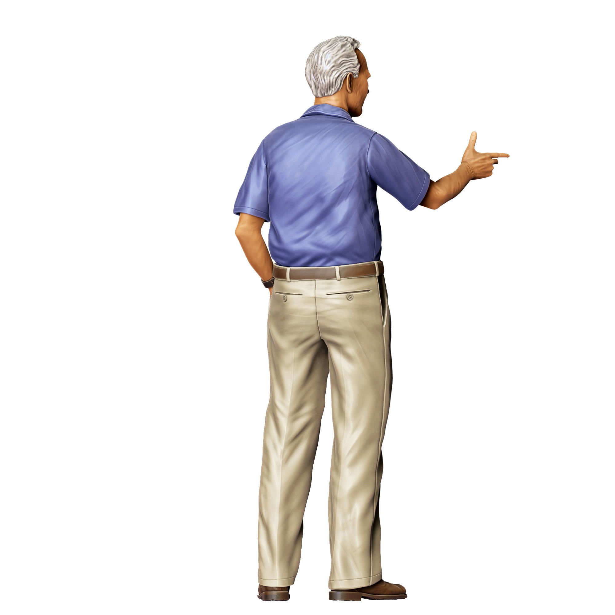 Gran Torino Walt Kowalski 3D print model_9