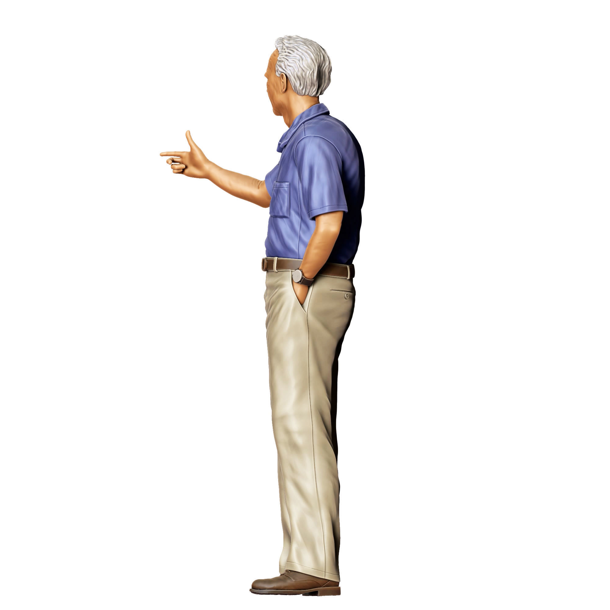 Gran Torino Walt Kowalski 3D print model_16