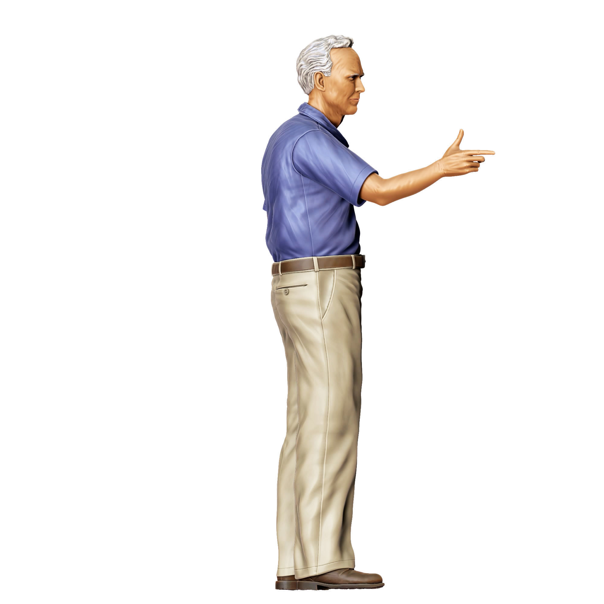 Gran Torino Walt Kowalski 3D print model_5