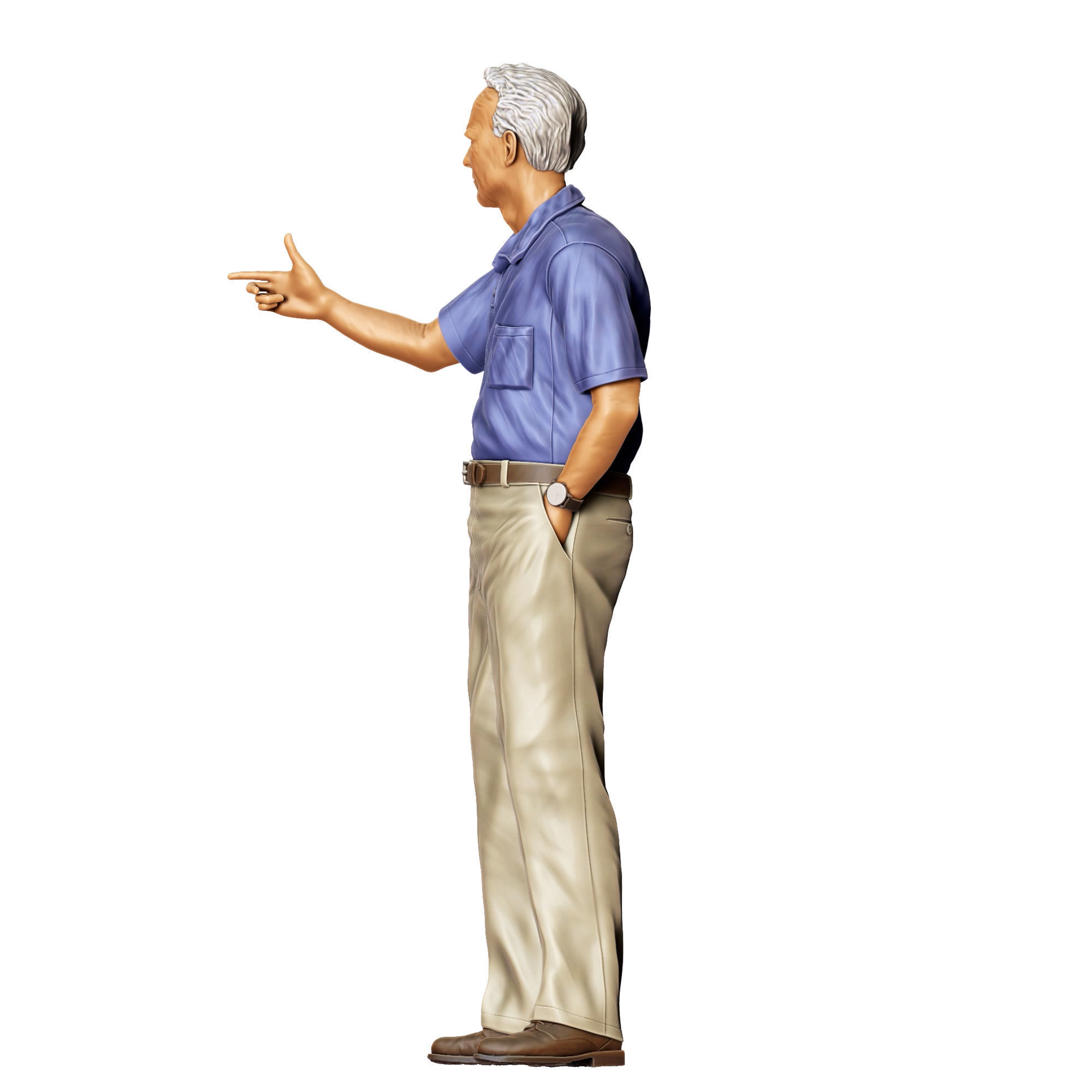 Gran Torino Walt Kowalski 3D print model_17