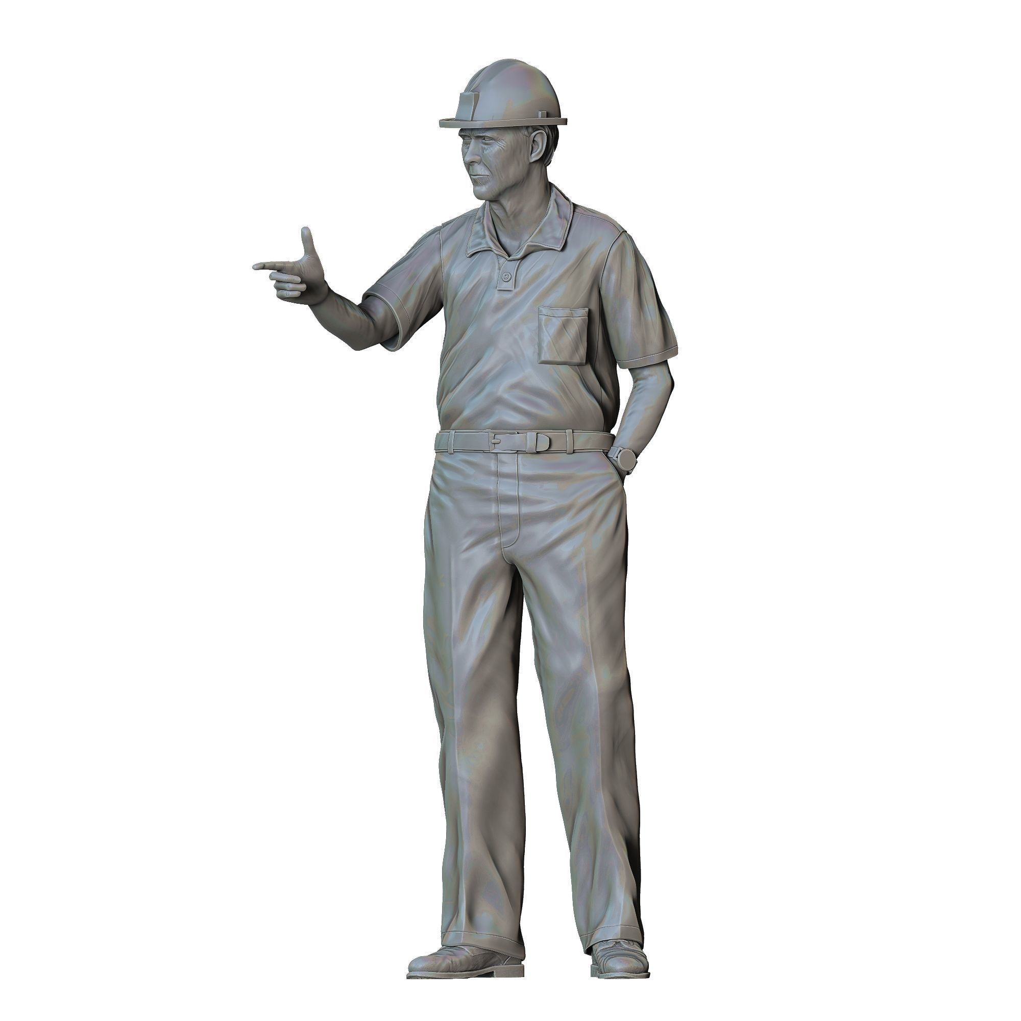 Gran Torino Walt Kowalski 3D print model_26