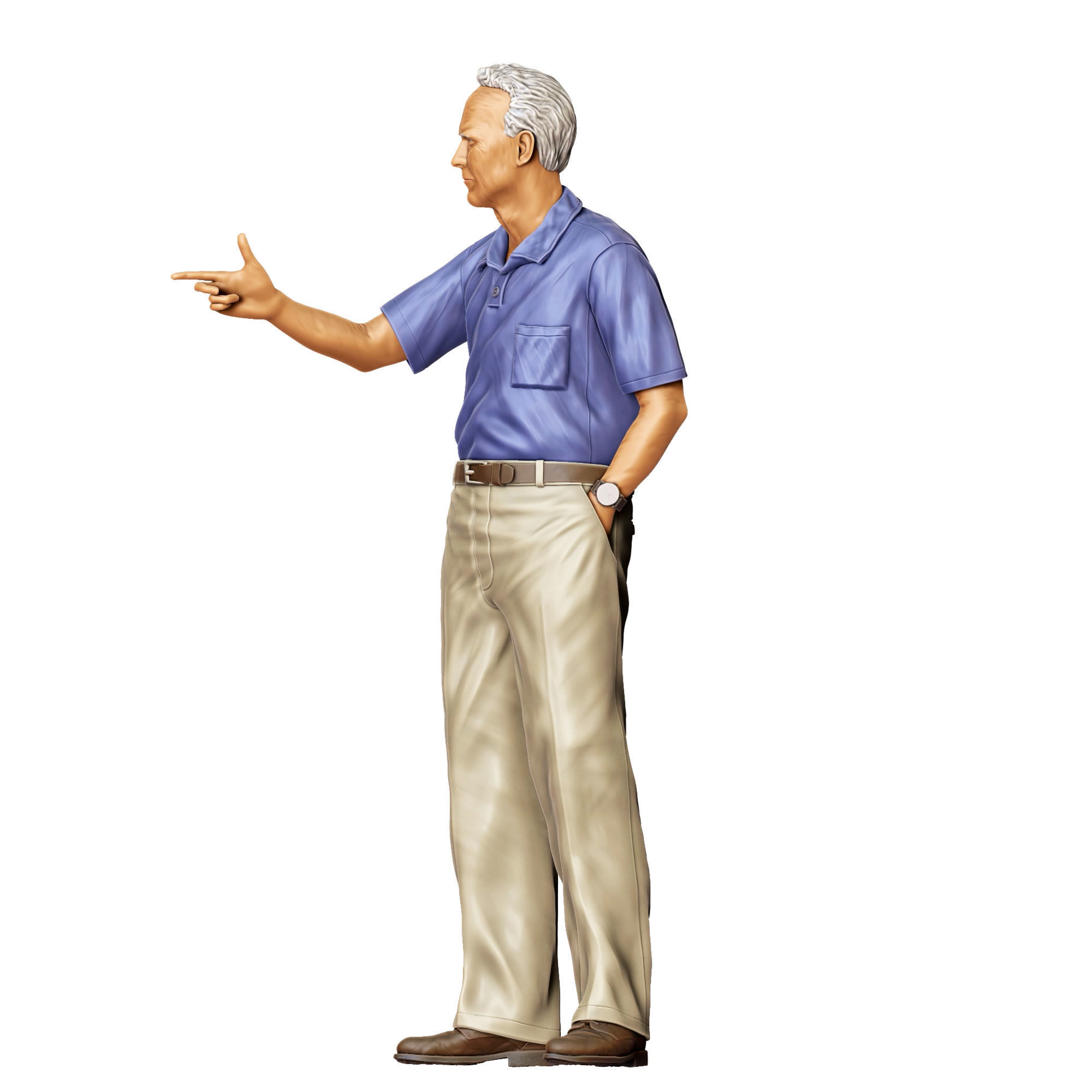 Gran Torino Walt Kowalski 3D print model_19
