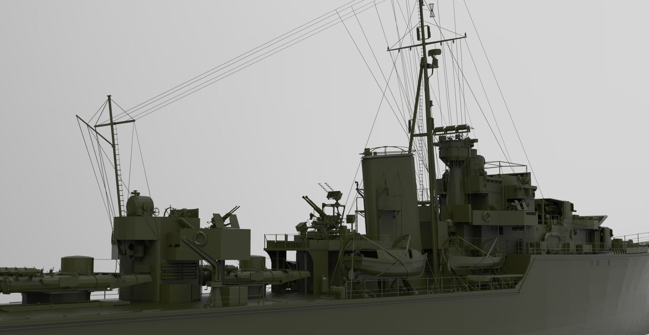 Battleship 3D model_3