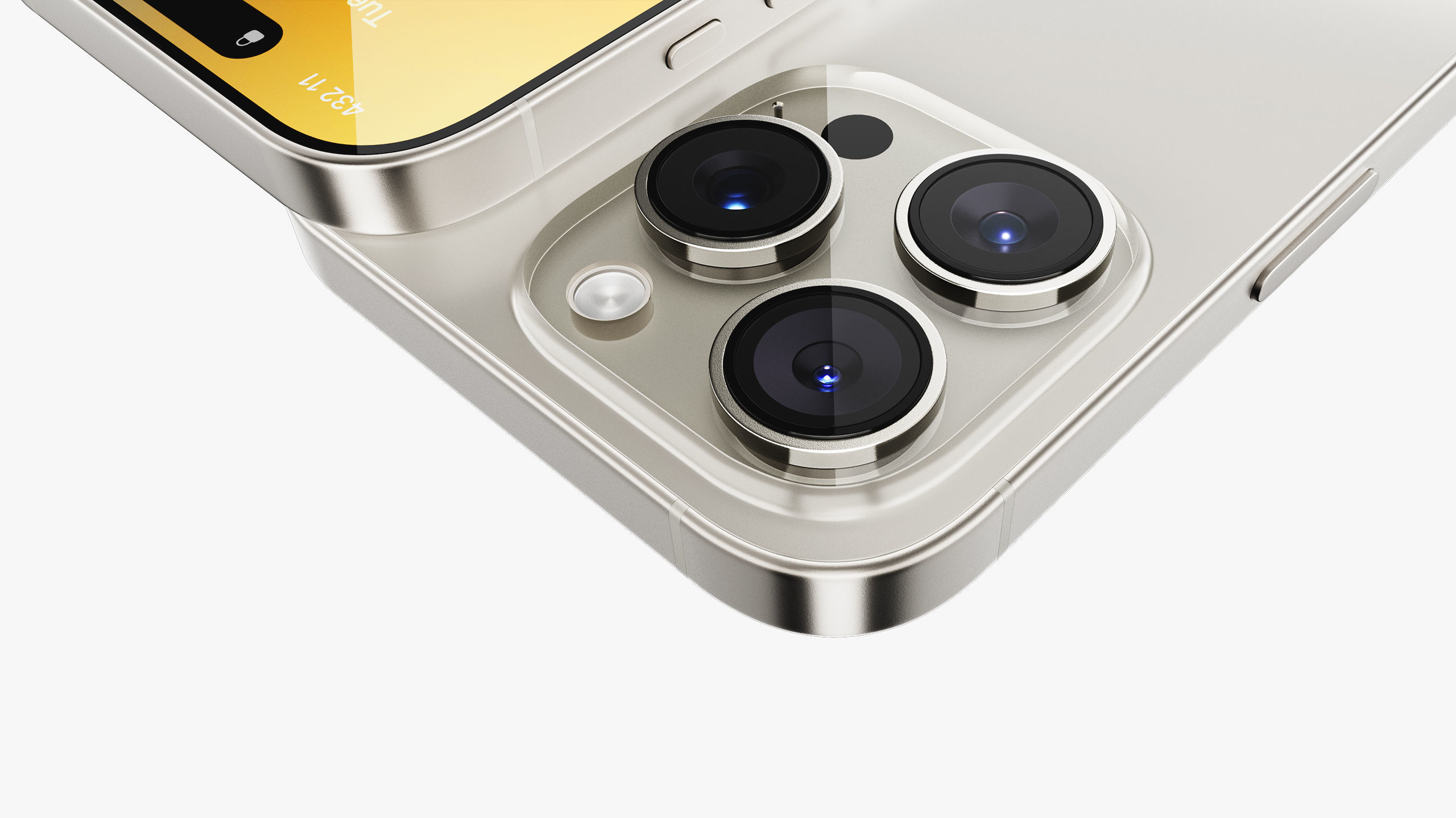 Apple iPhone 16 Pro - Pro Max Natural Titanium 3D model_20