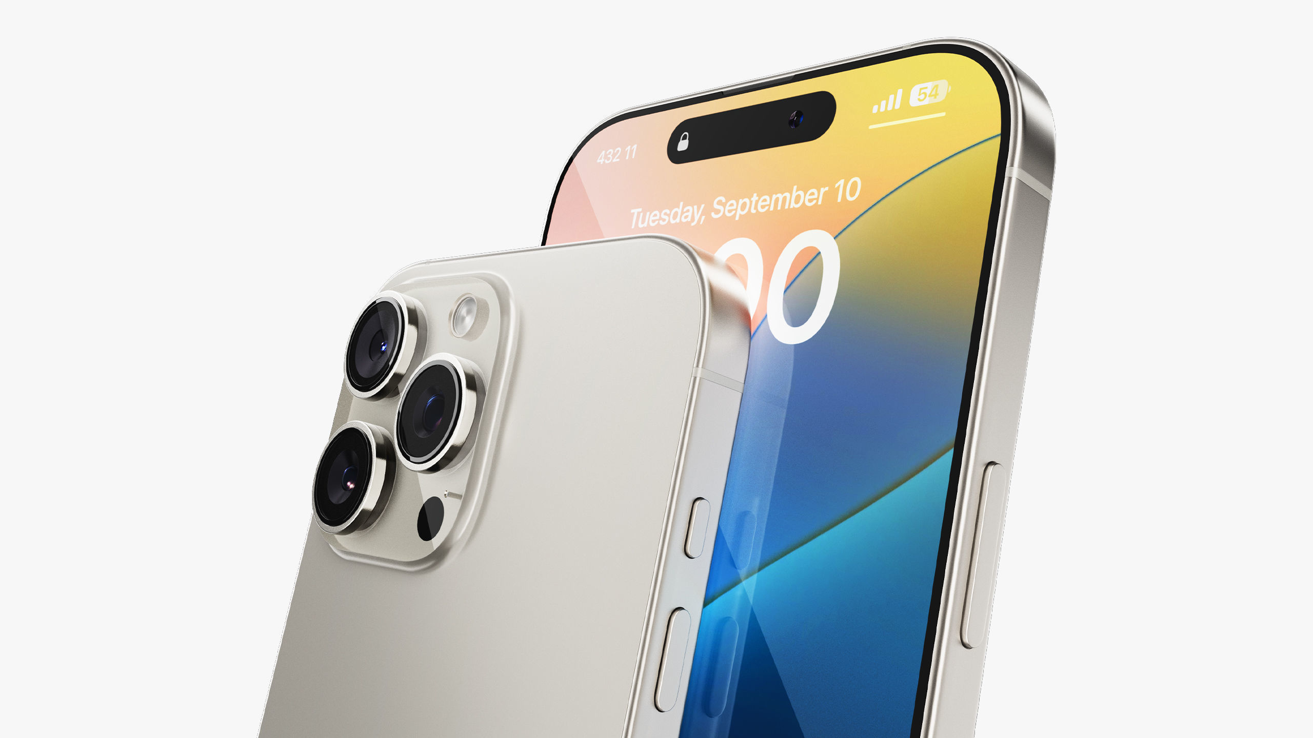 Apple iPhone 16 Pro - Pro Max Natural Titanium 3D model_17