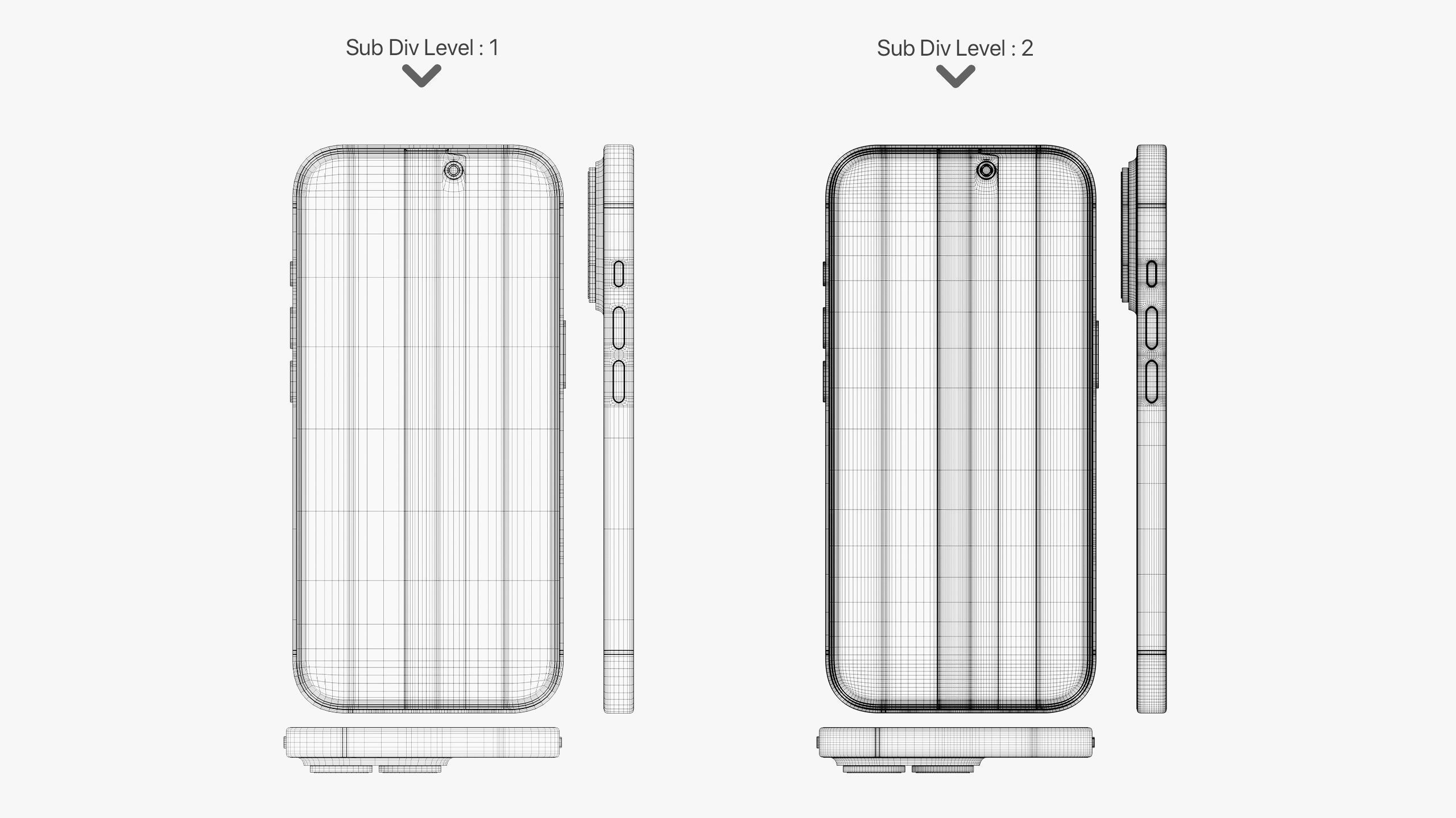 Apple iPhone 16 Pro - Pro Max Natural Titanium 3D model_38