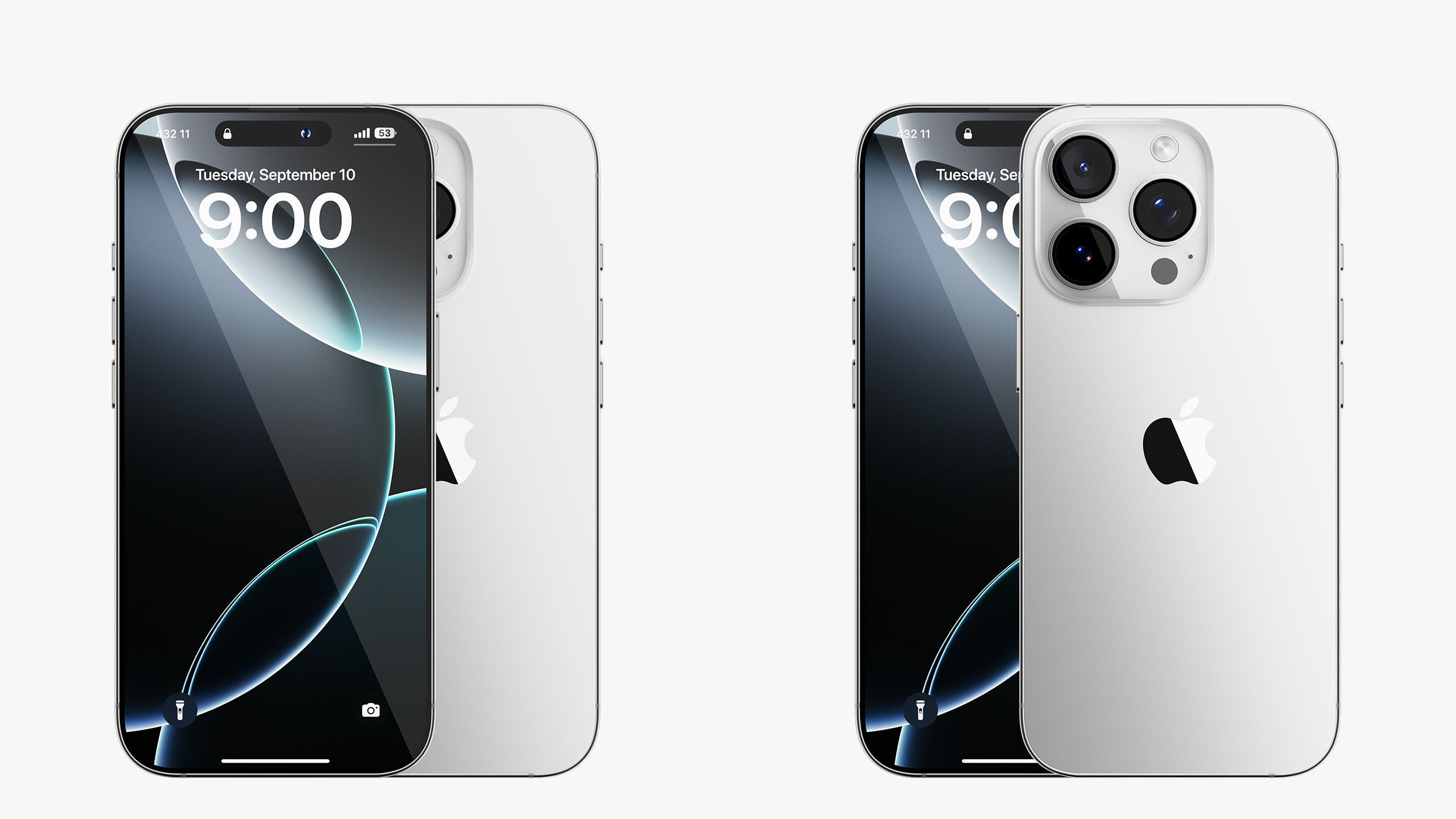 Apple iPhone 16 Pro - Pro Max White Titanium 3D model_6