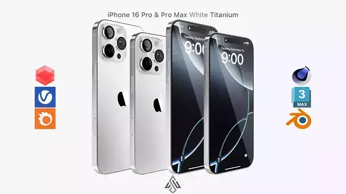 Apple iPhone 16 Pro  - Pro Max White Titanium