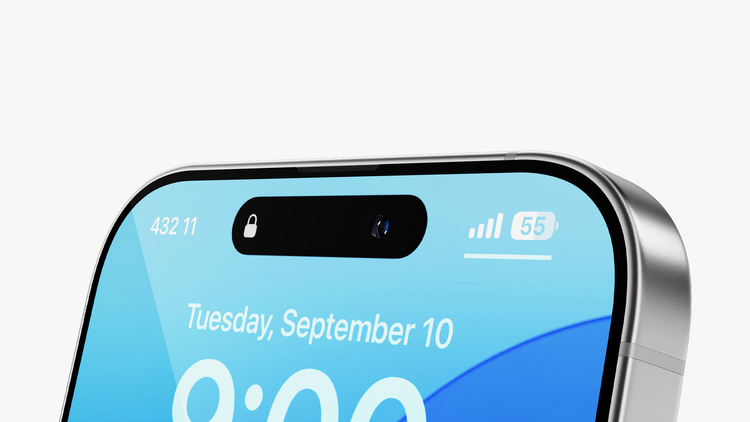 Apple iPhone 16 Pro - Pro Max White Titanium 3D model_22