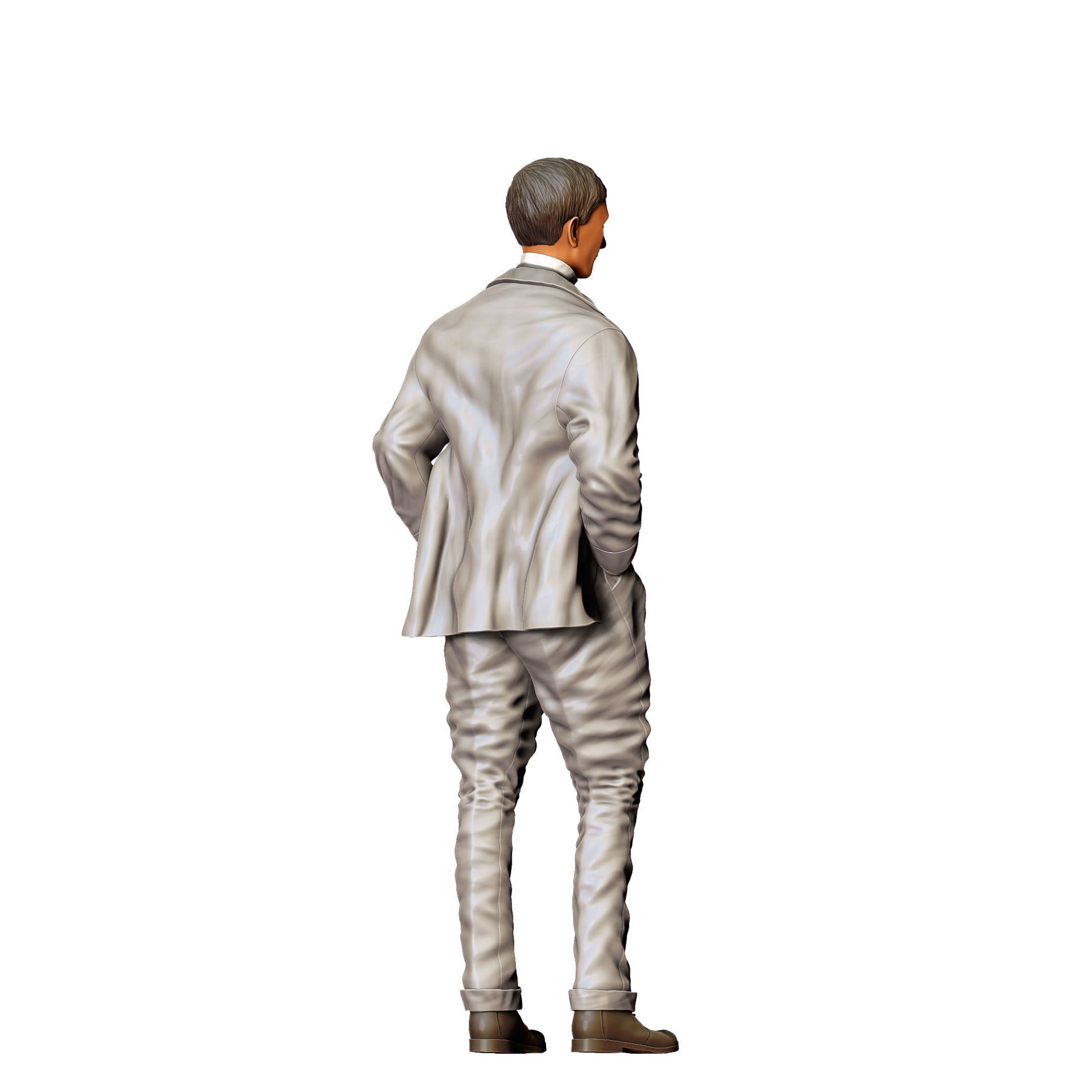 Ettore Bugatti automobile designer  3D print model_10