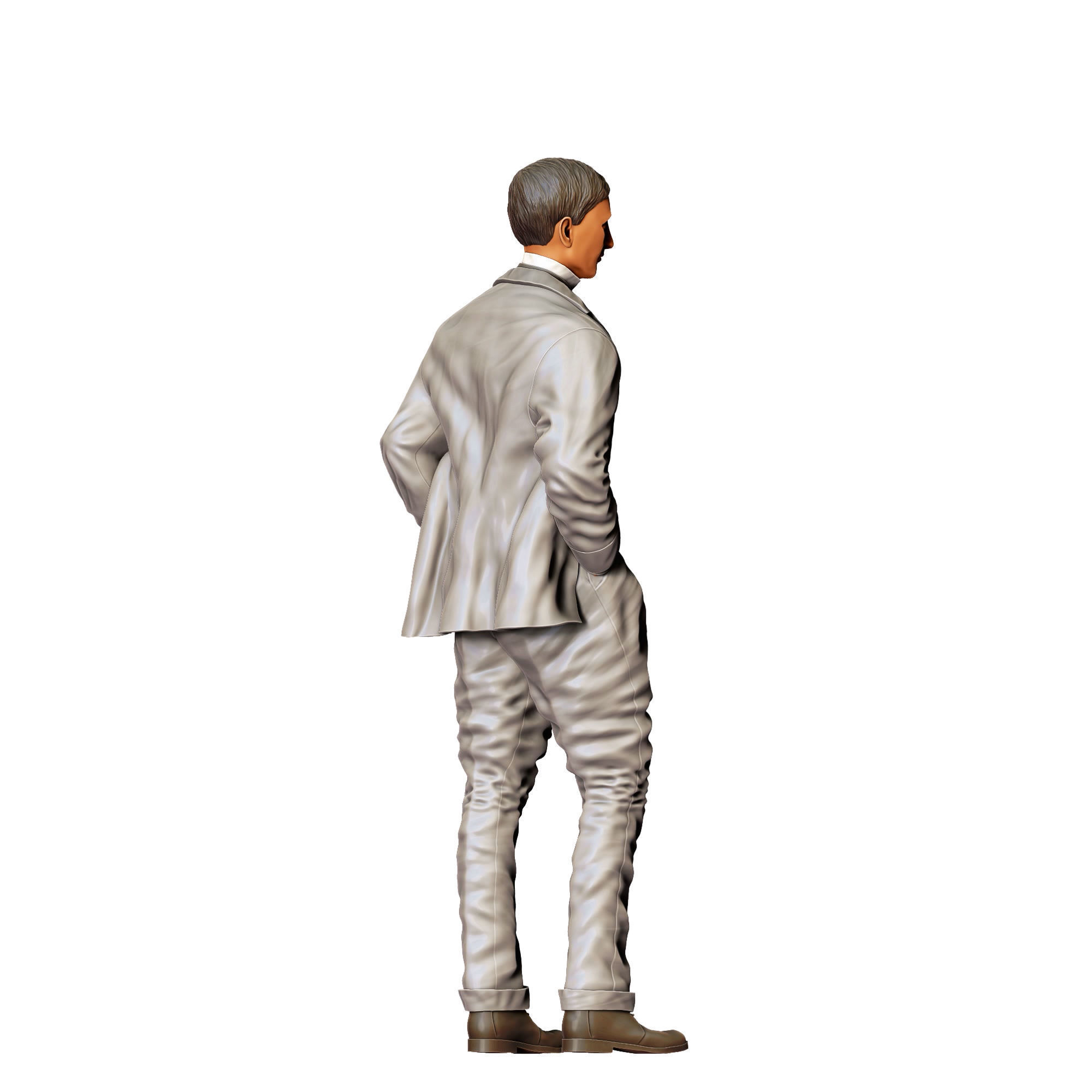 Ettore Bugatti automobile designer  3D print model_9