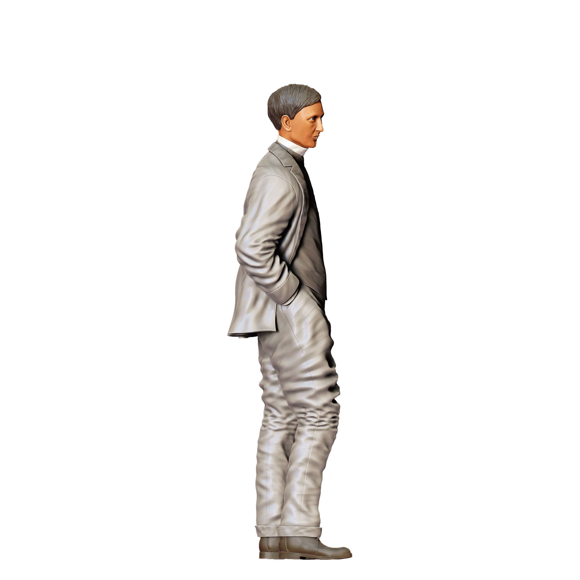 Ettore Bugatti automobile designer  3D print model_6