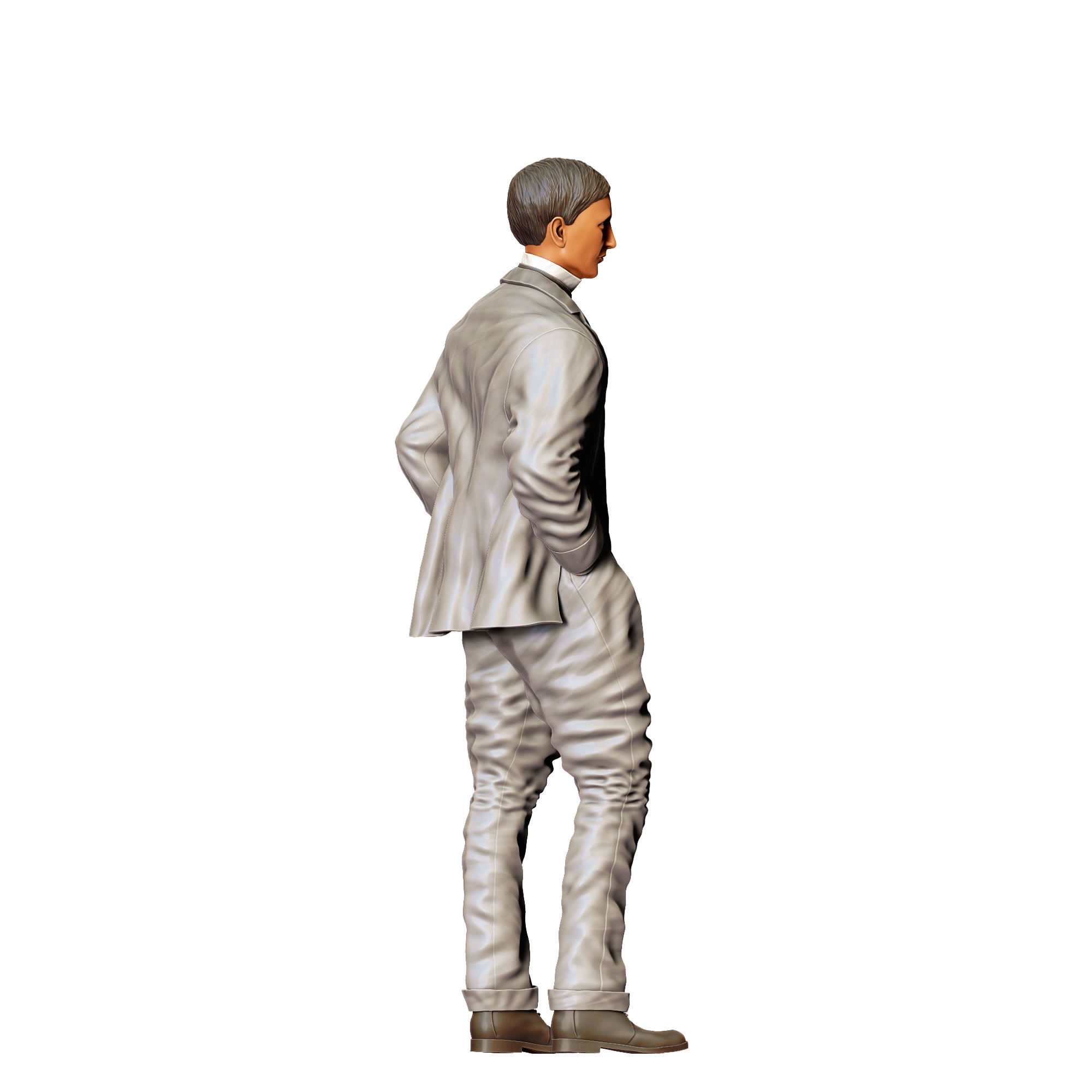 Ettore Bugatti automobile designer  3D print model_8