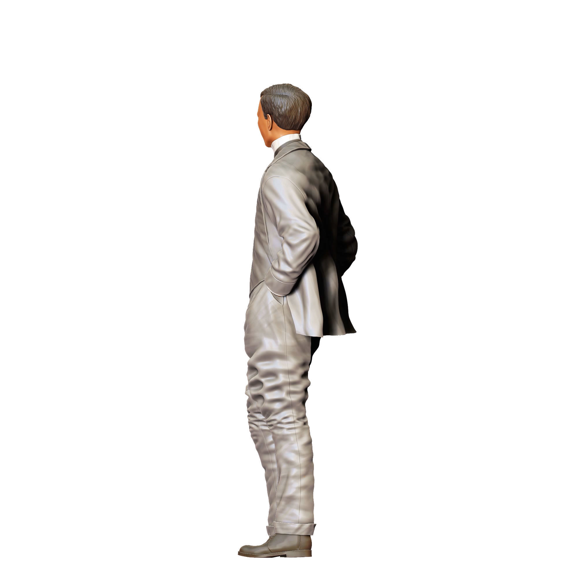 Ettore Bugatti automobile designer  3D print model_17