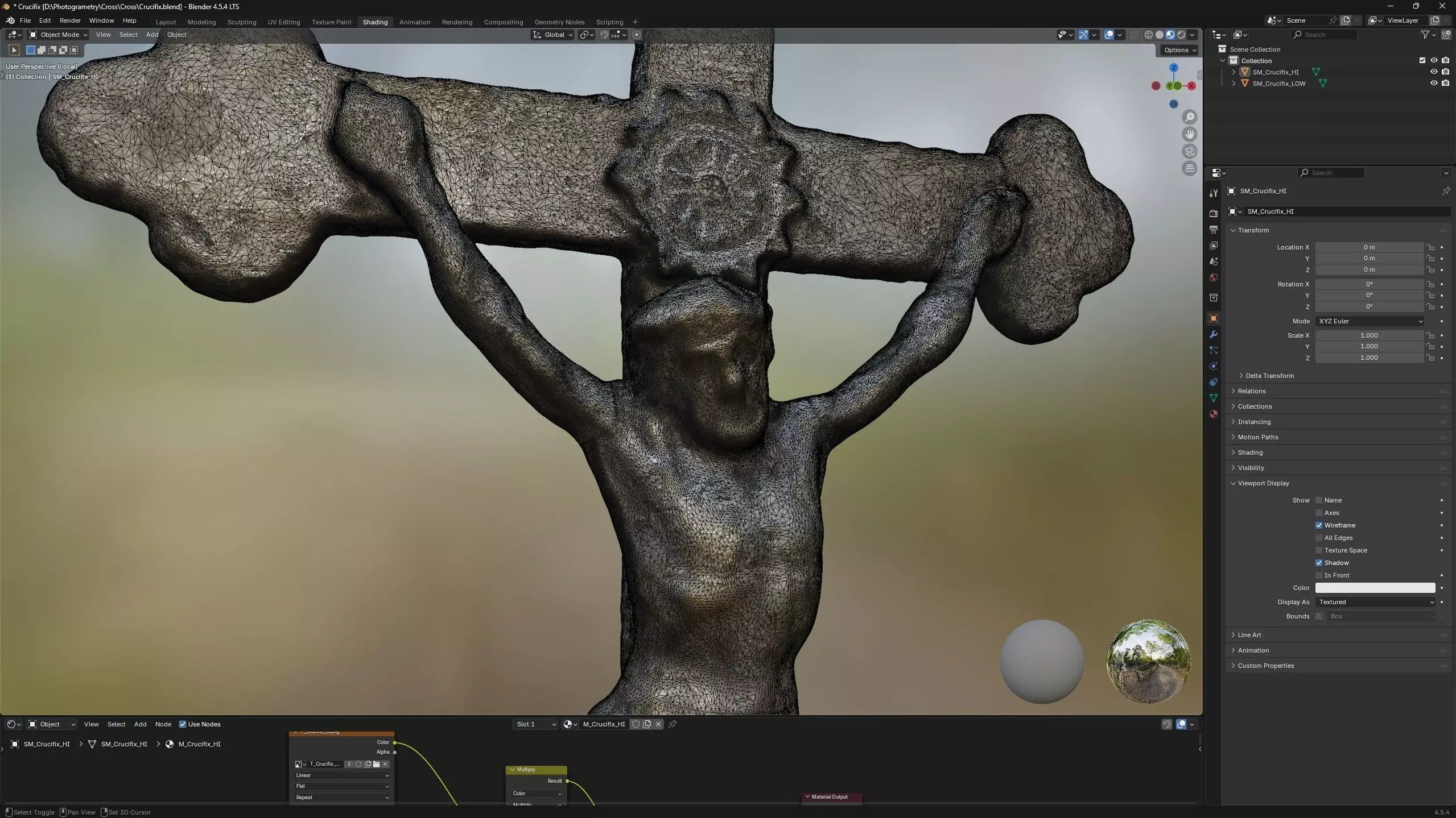 Cross Church 3d model Low-poly 3D model_8