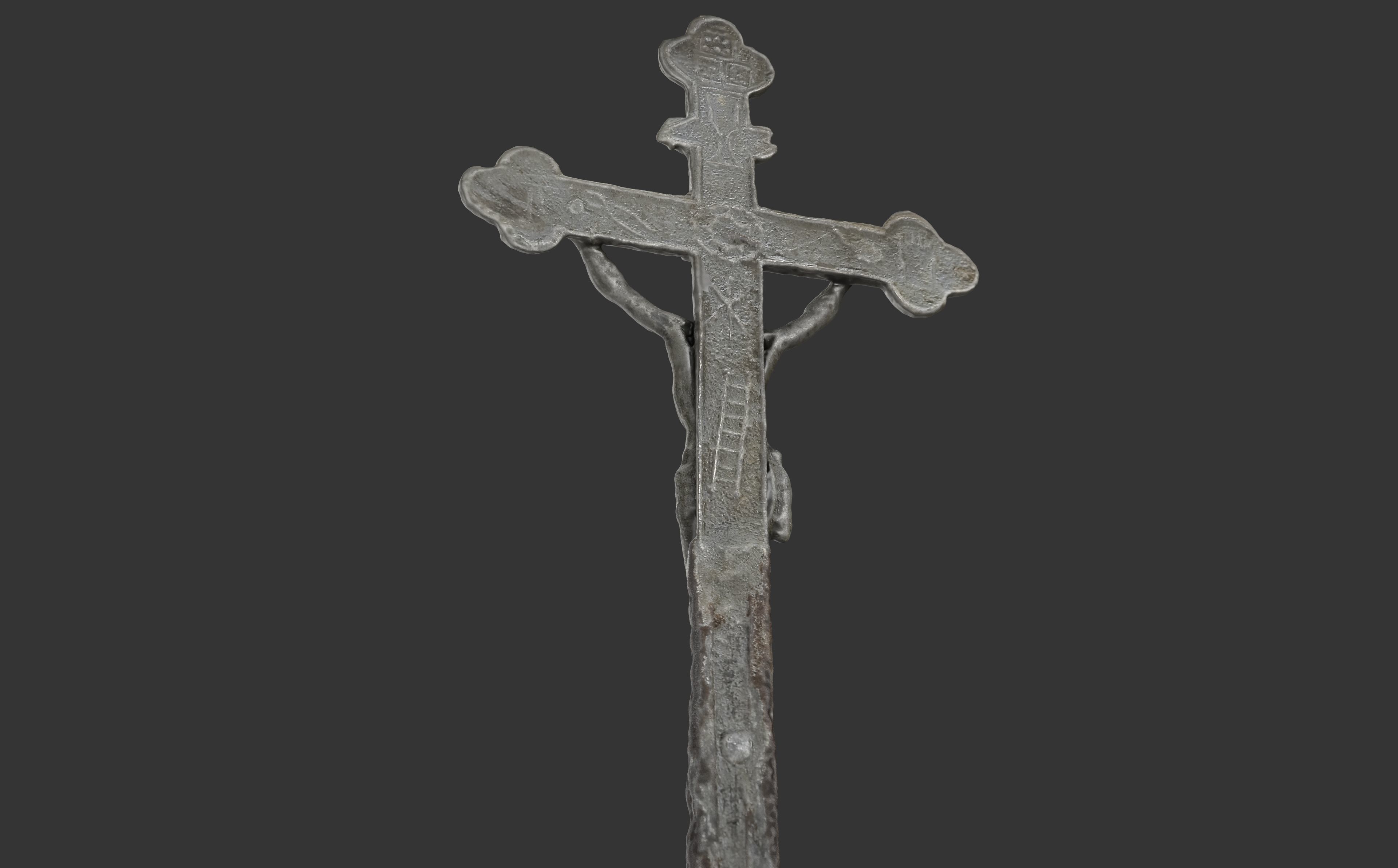 Cross Church 3d model Low-poly 3D model_3