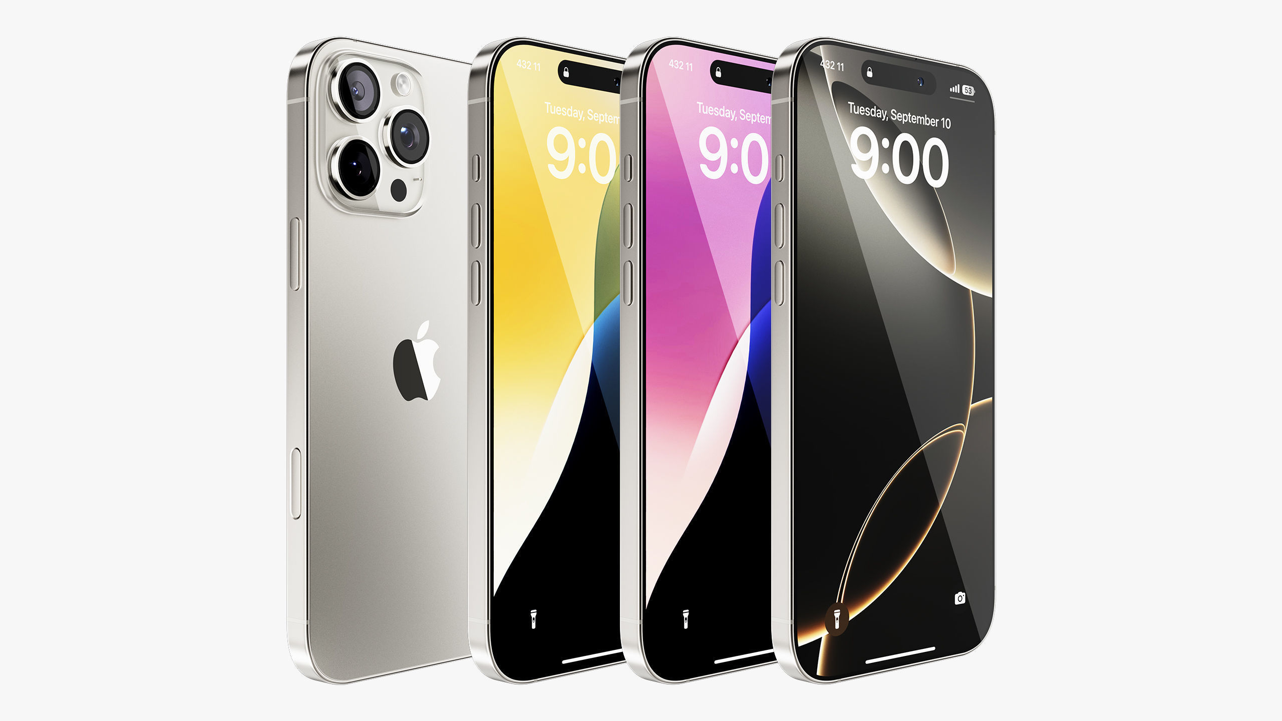 Apple iPhone 16 Pro - Pro Max Collection 3D model_5