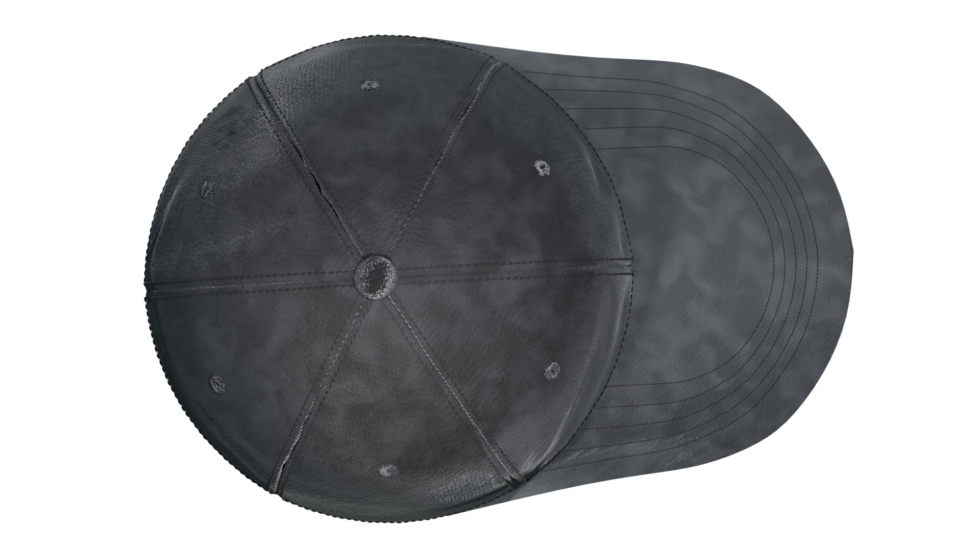 Baseball Cap 3D model_8