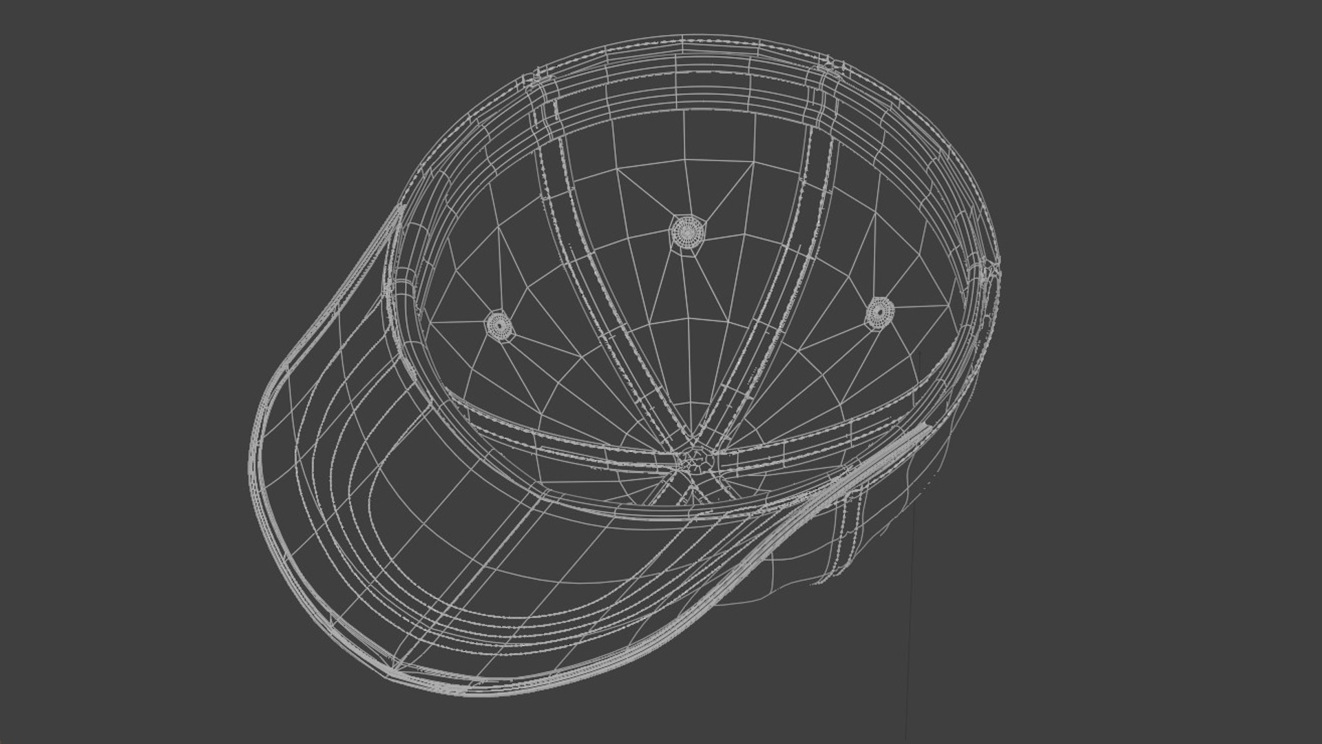 Baseball Cap 3D model_19