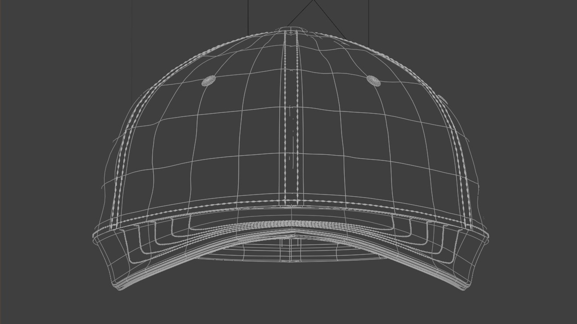 Baseball Cap 3D model_17