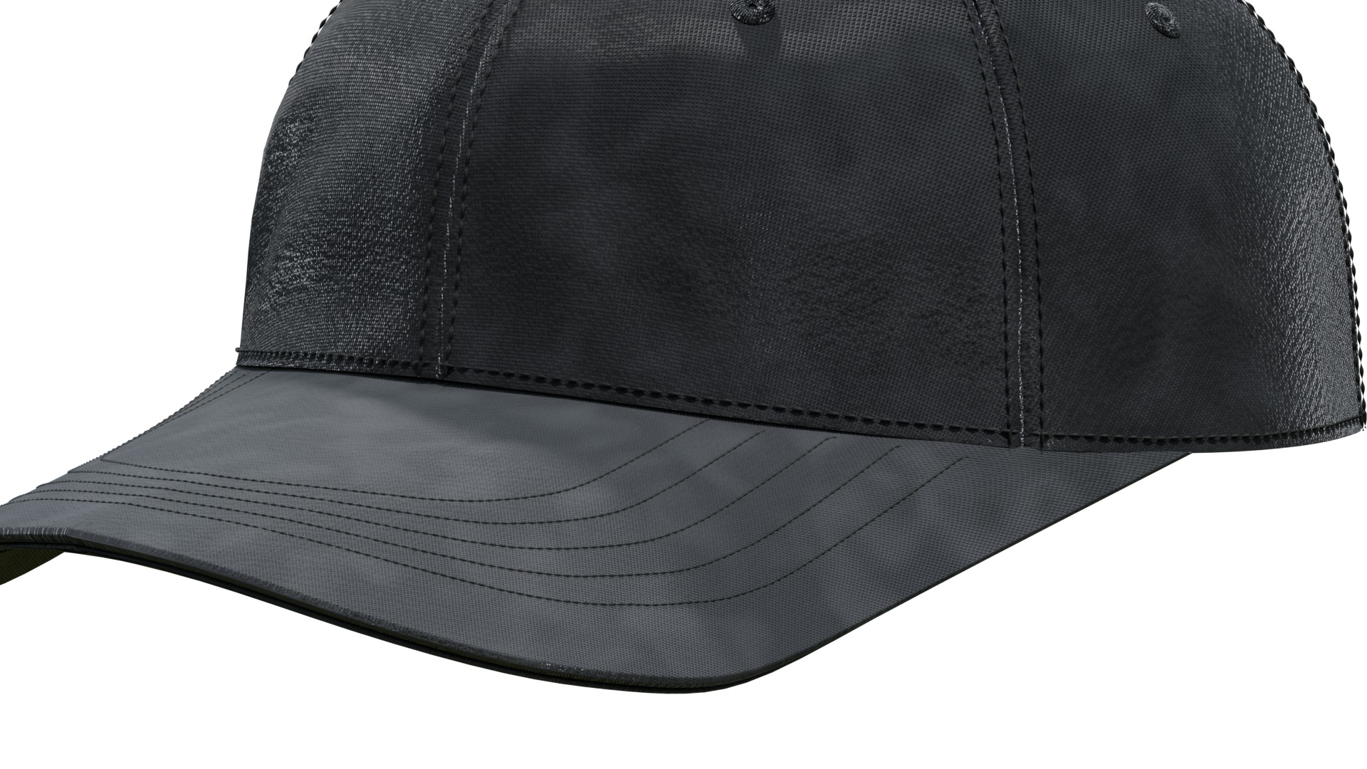 Baseball Cap 3D model_9