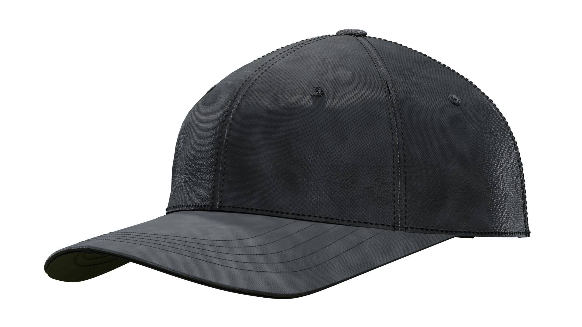 Baseball Cap 3D model_13